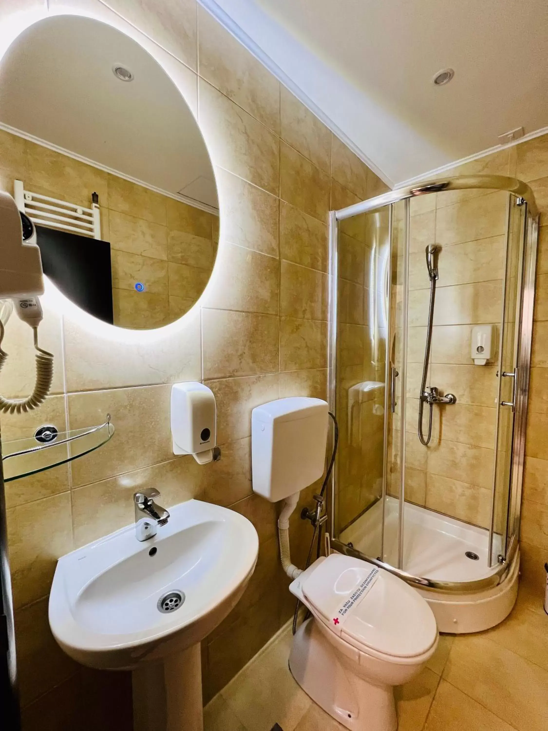 Bathroom in Side One Design Hotel Garni