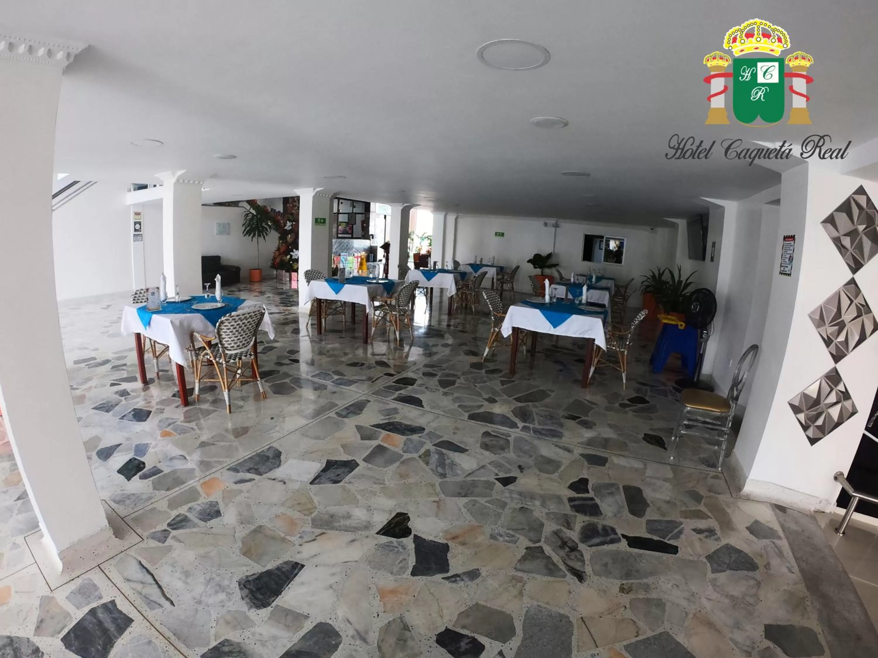 Dining area in Hotel Caquetá Real HSC
