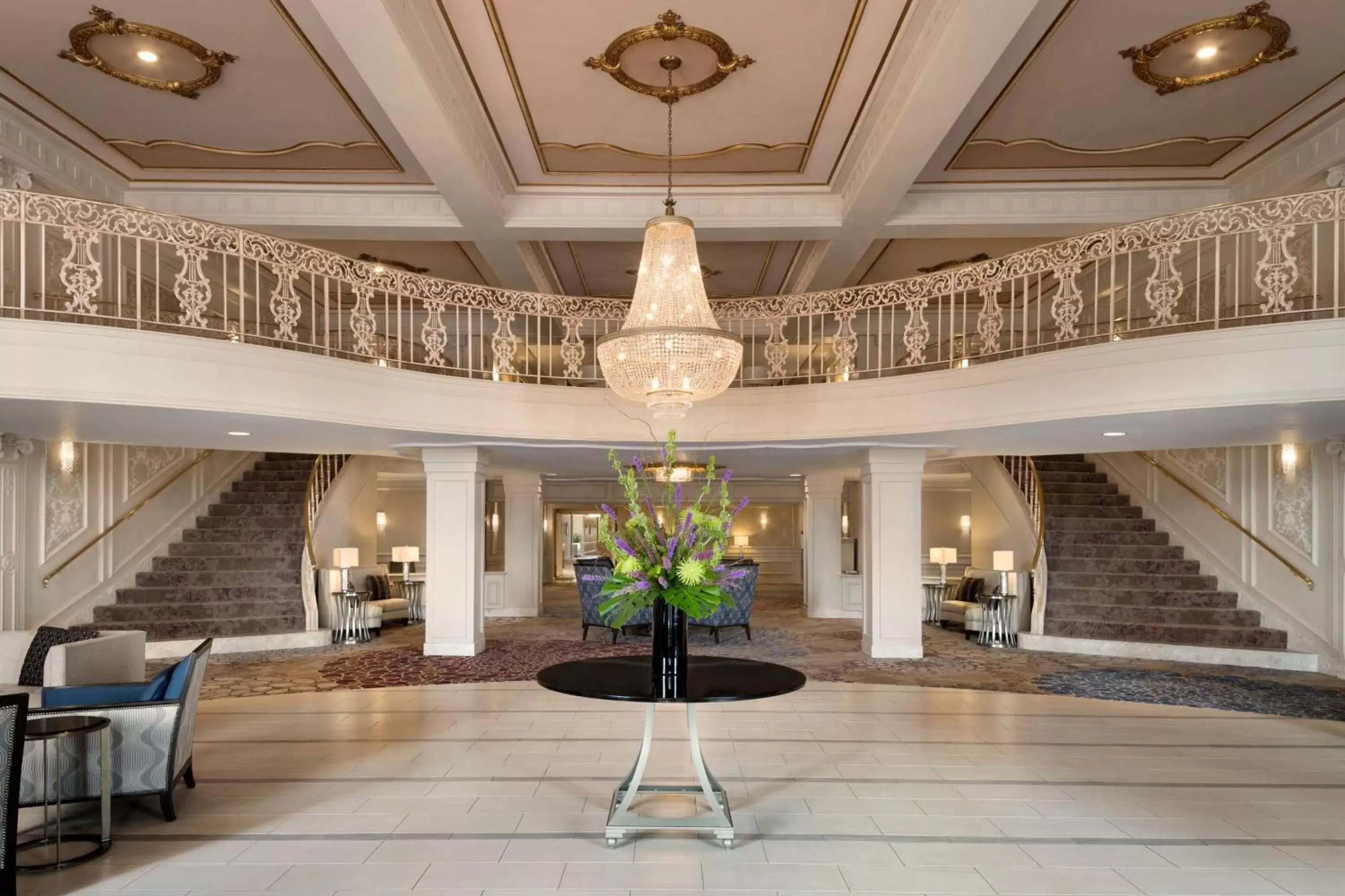 Lobby or reception, Banquet Facilities in Hilton St. Louis Frontenac