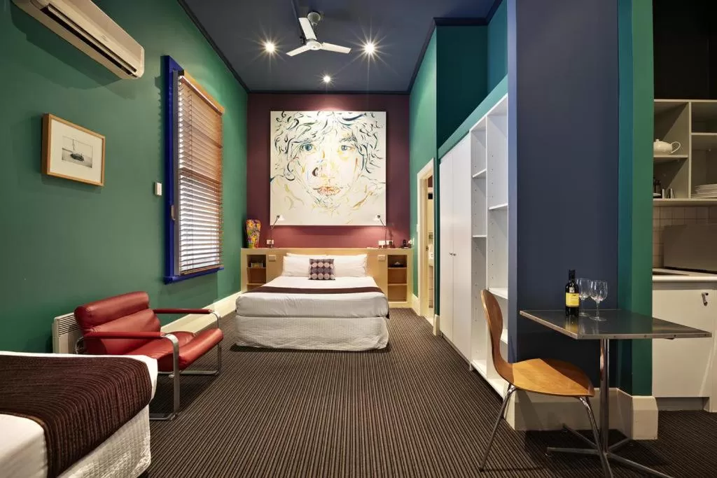 Photo of the whole room, Bed in Tolarno Hotel