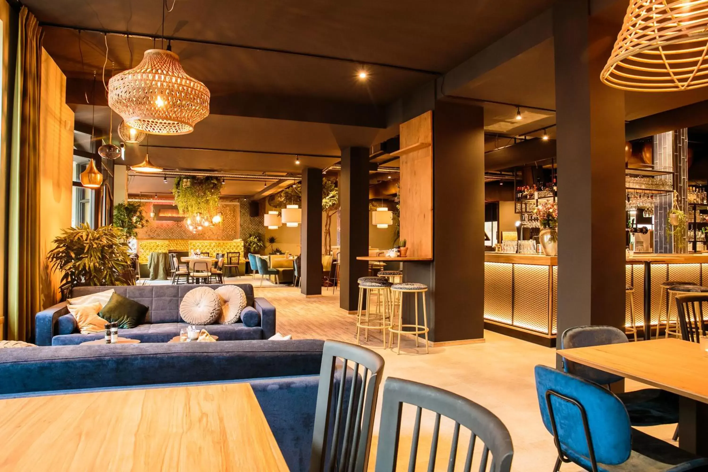 Restaurant/places to eat, Lounge/Bar in Hotel Marktstad