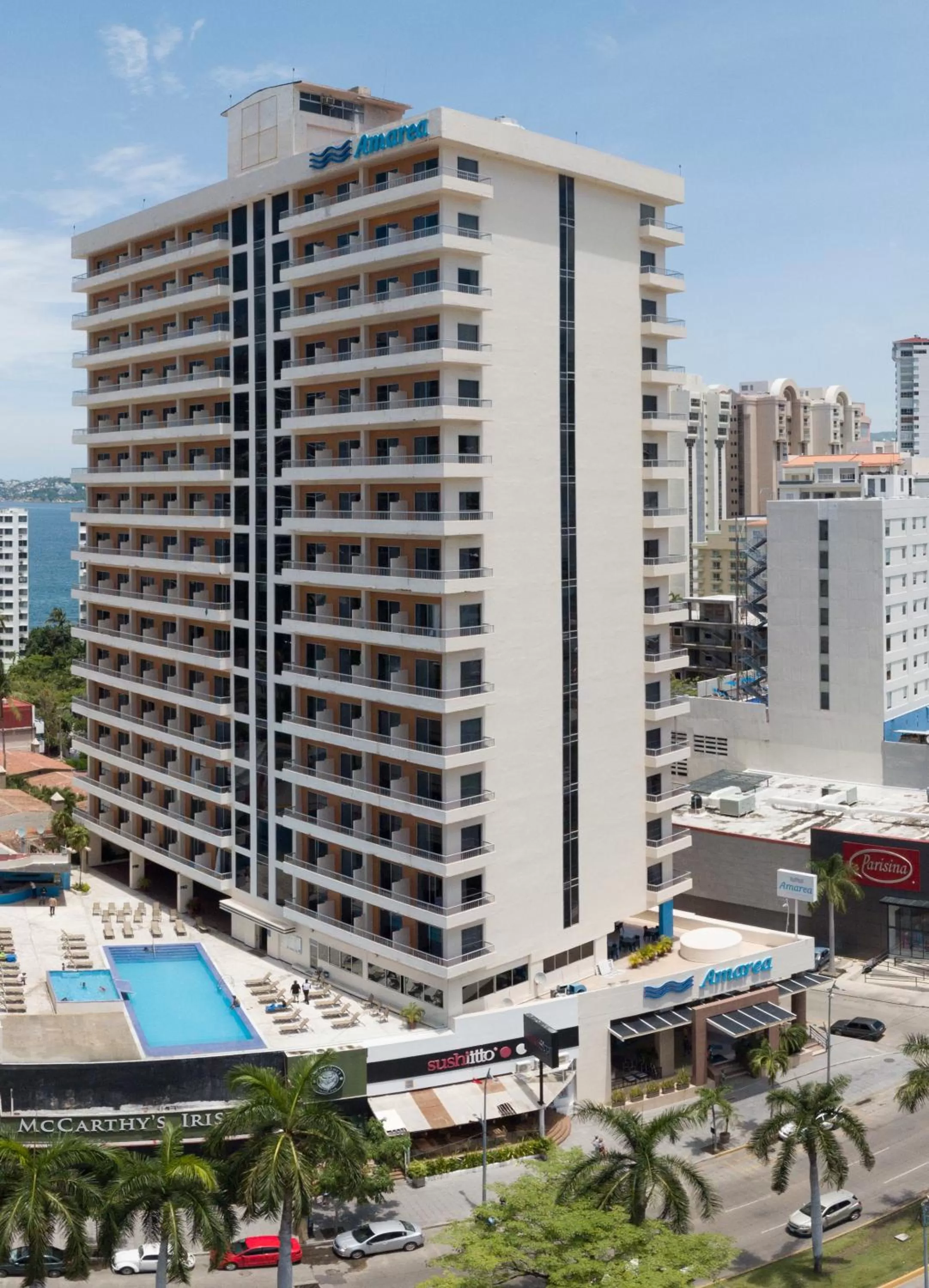 Property building, Pool View in Amarea Hotel Acapulco