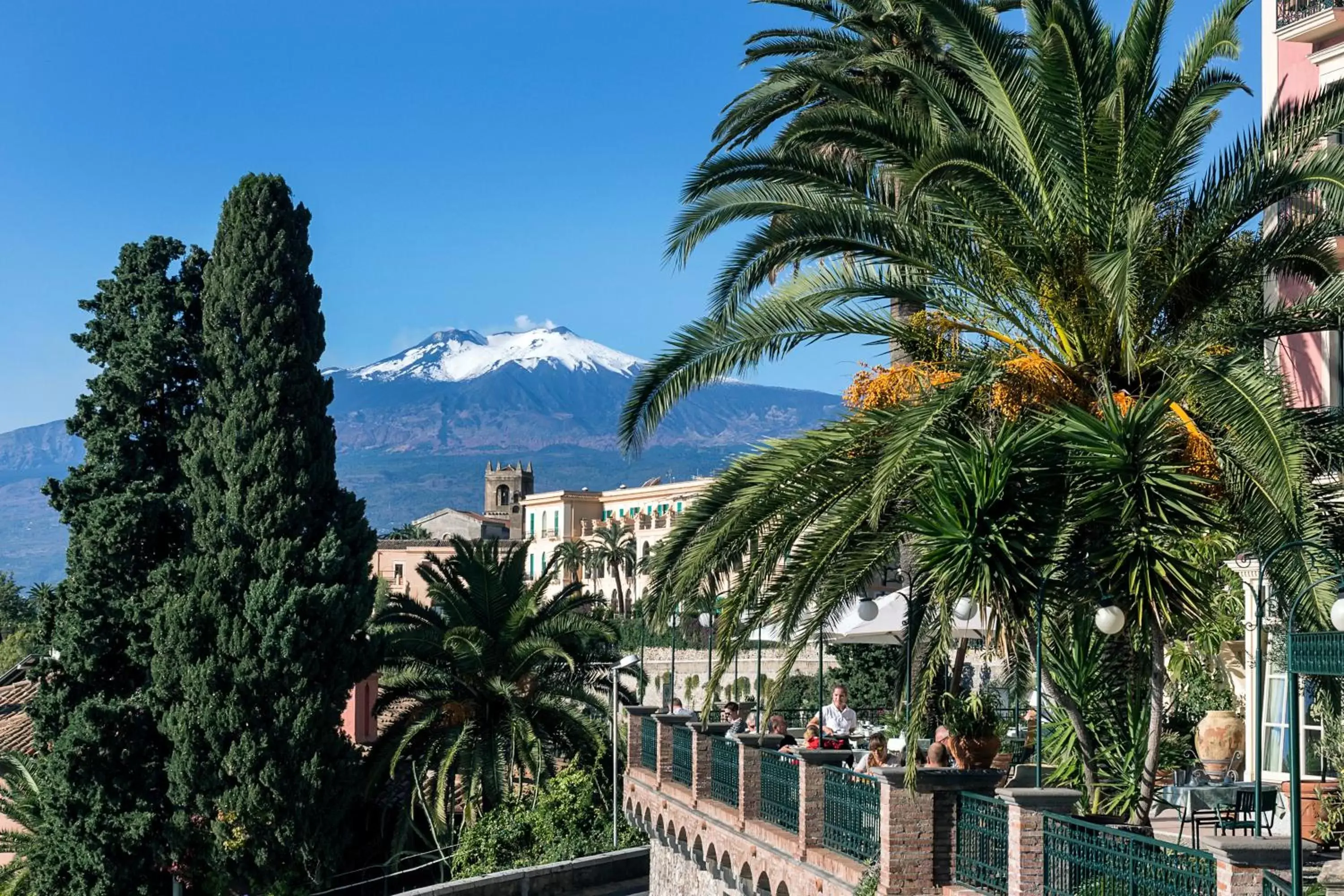 Mountain view in Hotel Villa Schuler