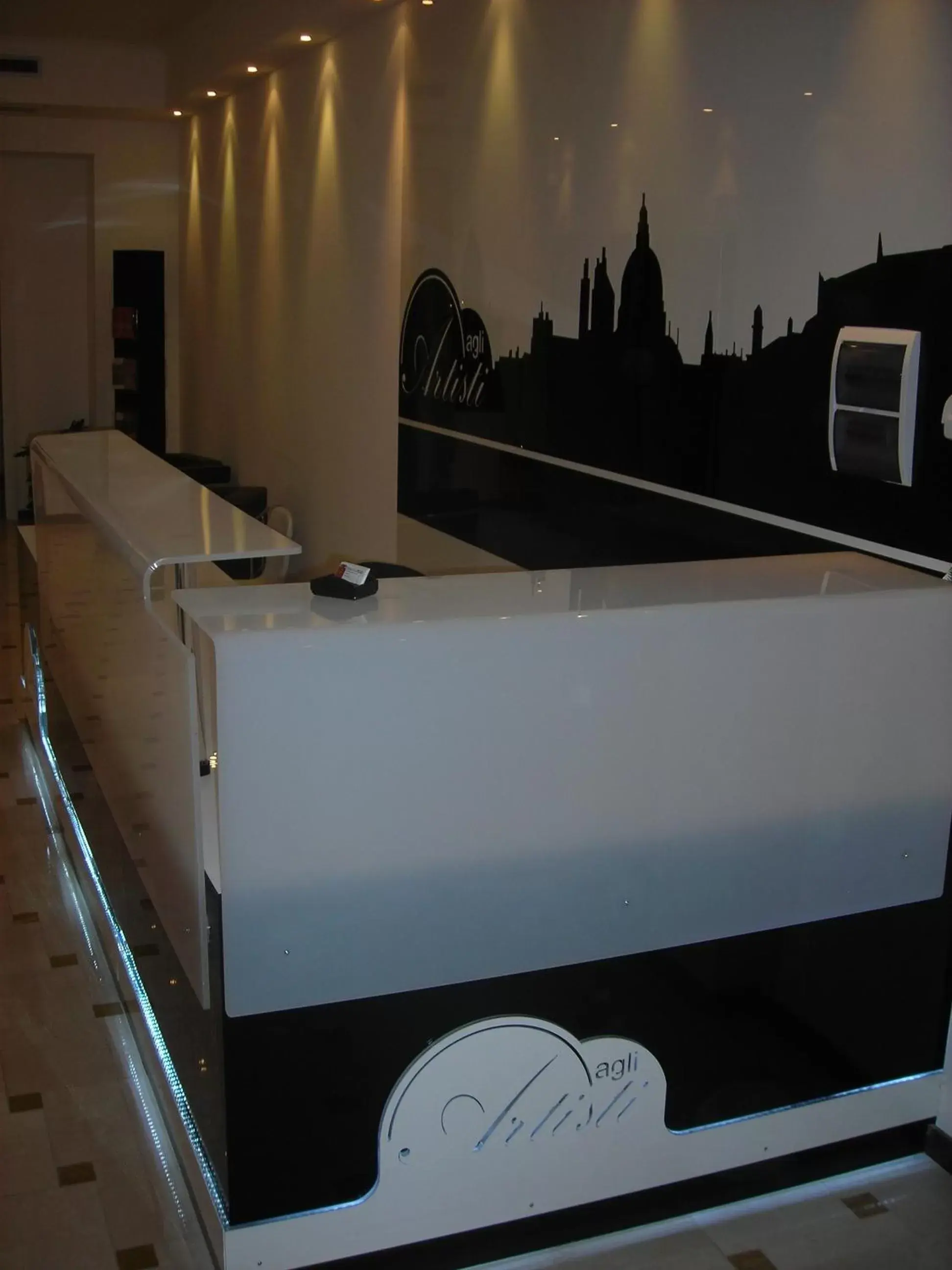 Lobby or reception in Hotel Agli Artisti Lobby or reception in Hotel Agli Artisti