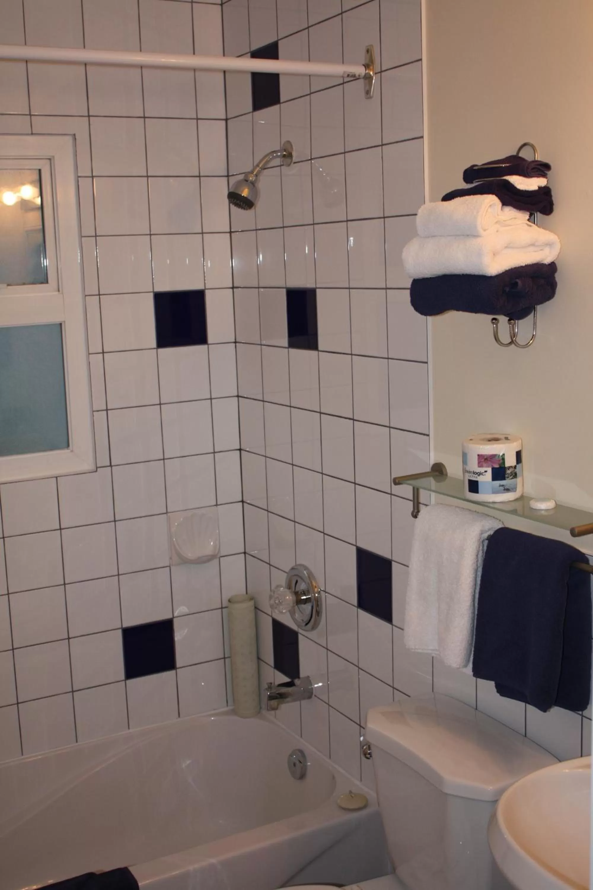 Bathroom in Sunny Beach Motel