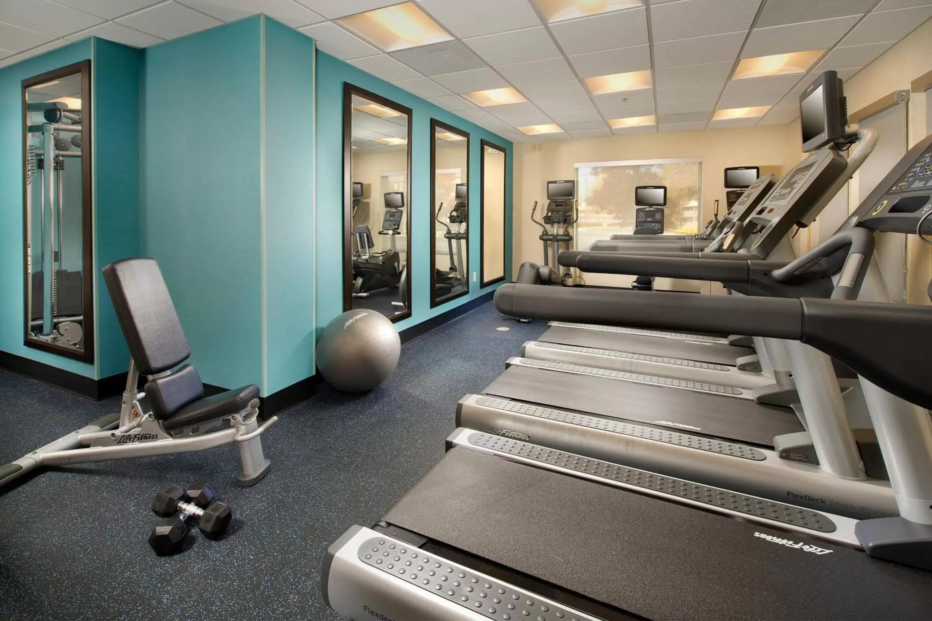 Fitness centre/facilities, Fitness Center/Facilities in Fairfield Inn & Suites Germantown Gaithersburg