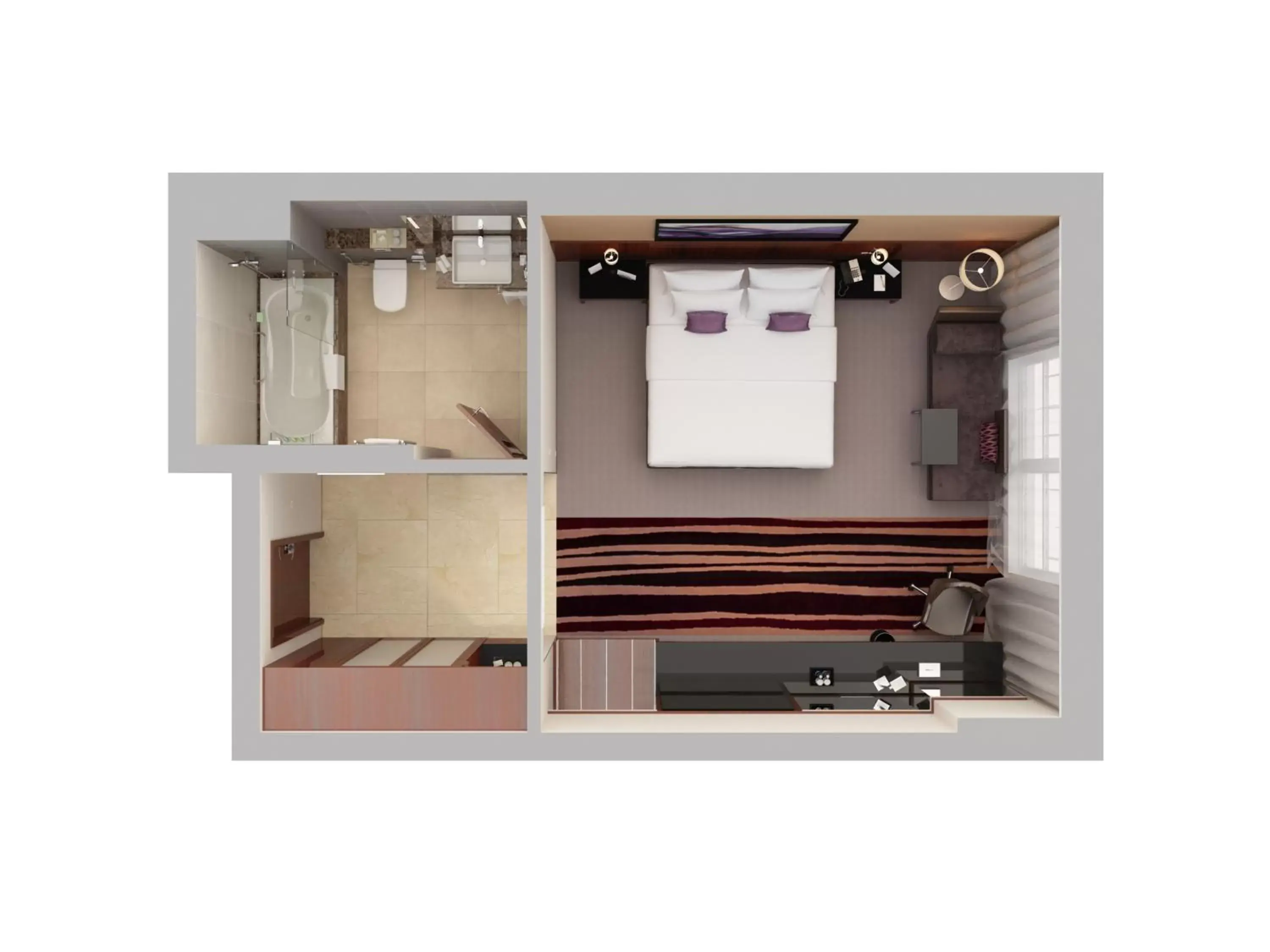 Photo of the whole room in Flora Al Barsha Hotel At The Mall Photo of the whole room in Flora Al Barsha Hotel At The Mall