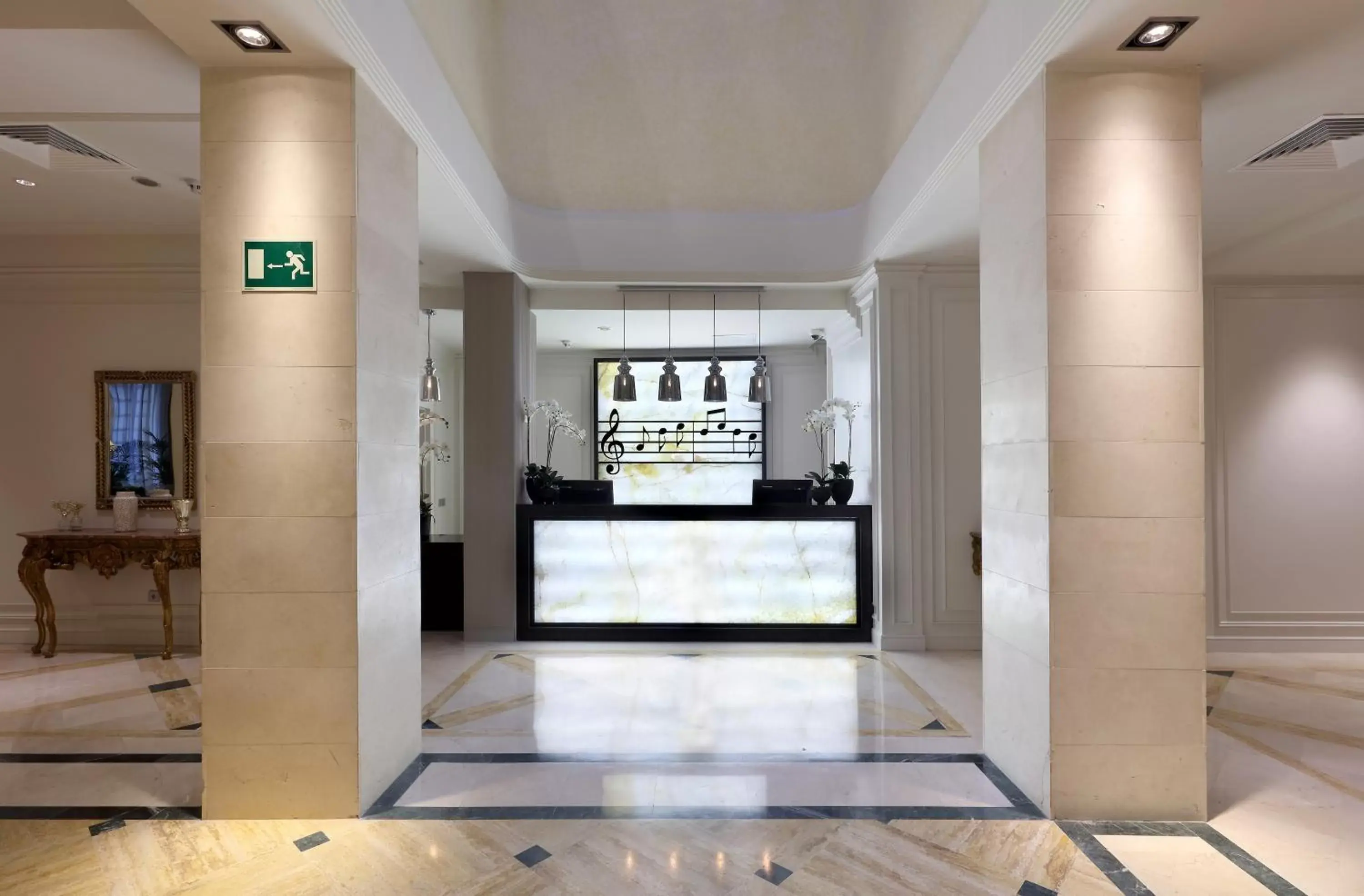 Lobby or reception, Lobby/Reception in Eurostars Casa de la Lírica