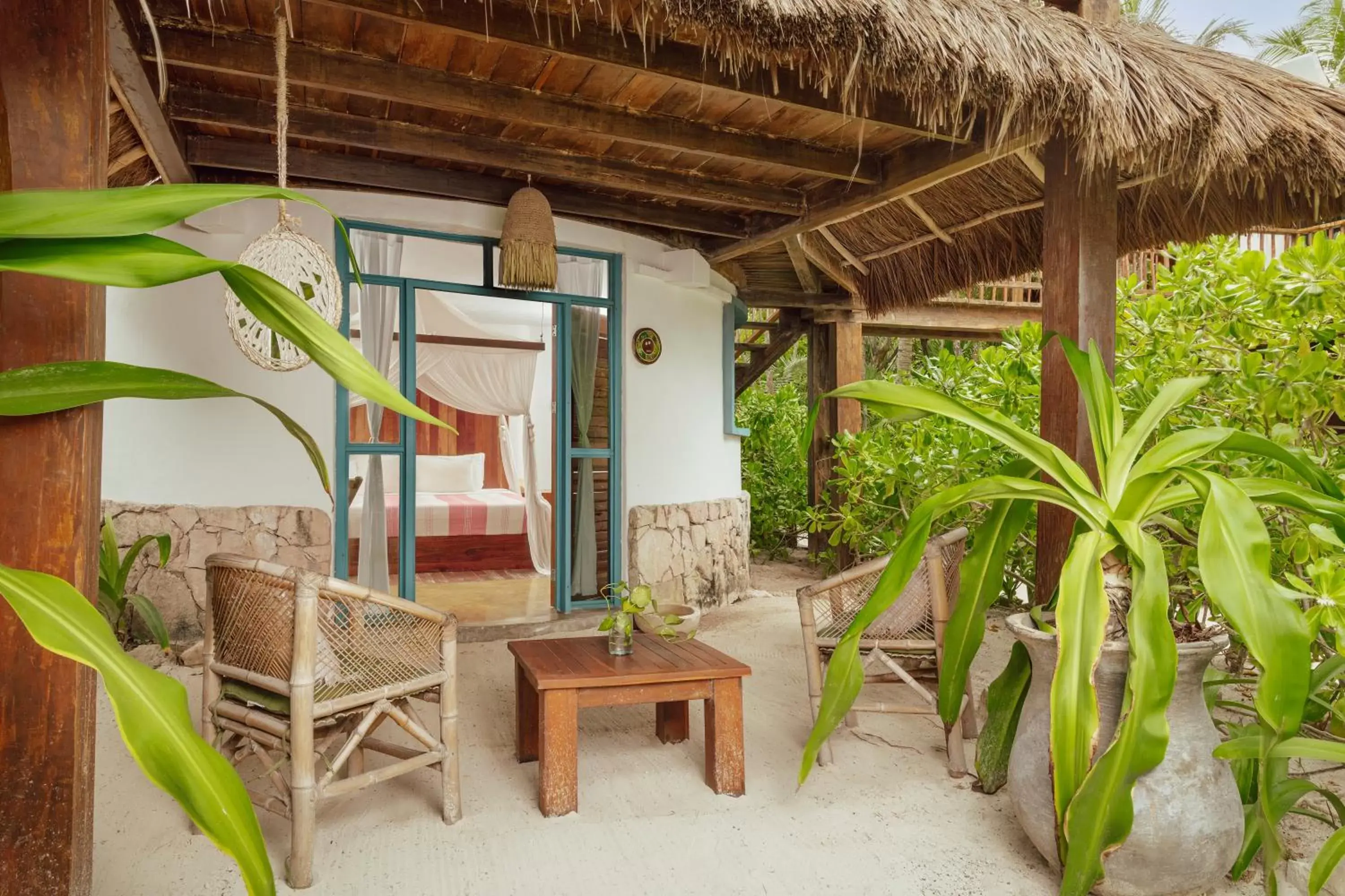 Balcony/Terrace in Dos Ceibas Tulum Feel Good Hotel