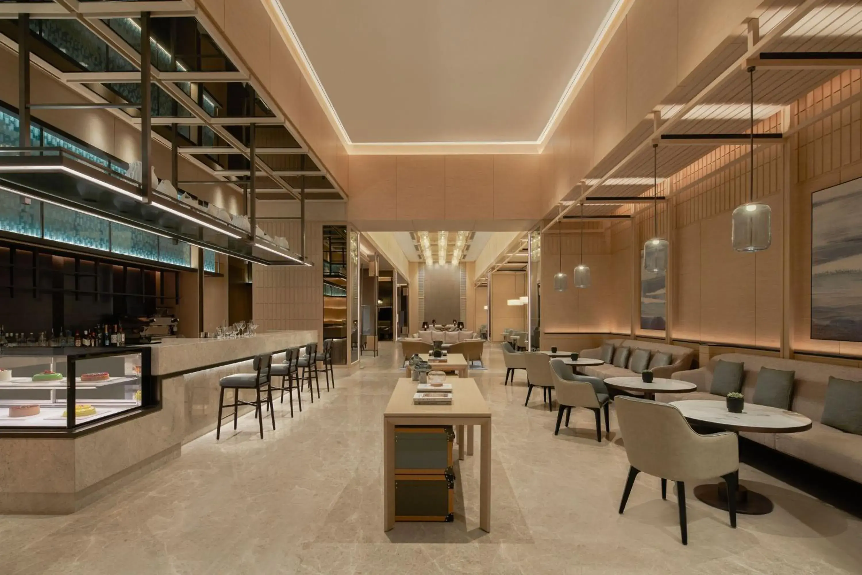 Lobby or reception, Restaurant/Places to Eat in Courtyard by Marriott Foshan