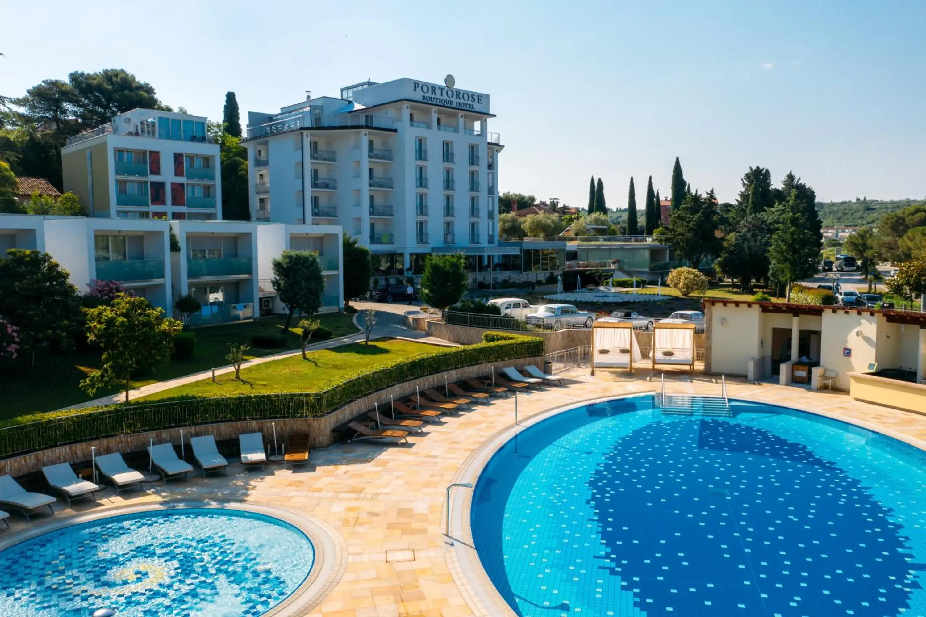 Property building, Pool View in Boutique Hotel Portorose