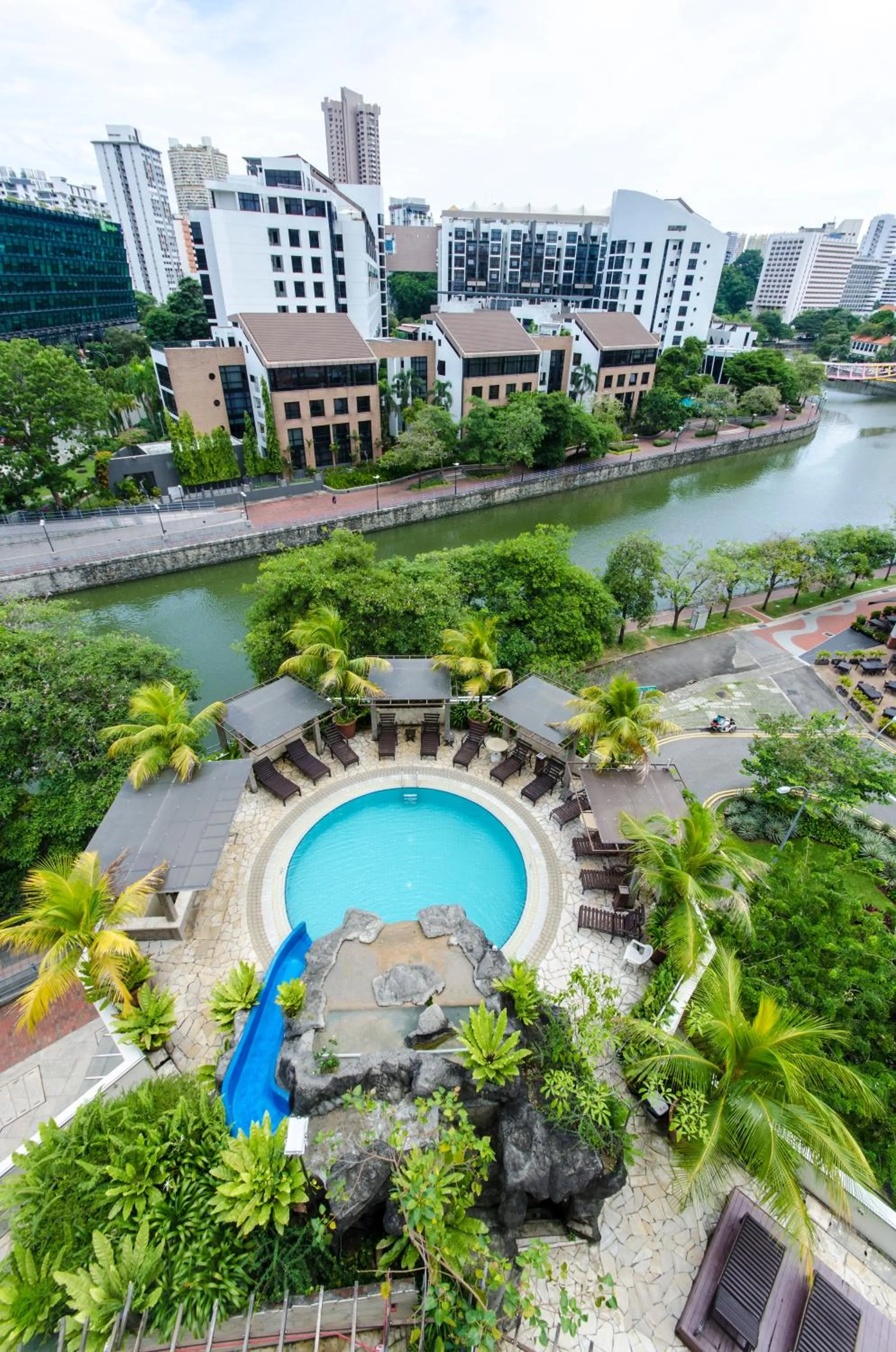 Swimming pool, Pool View in Robertson Quay Hotel