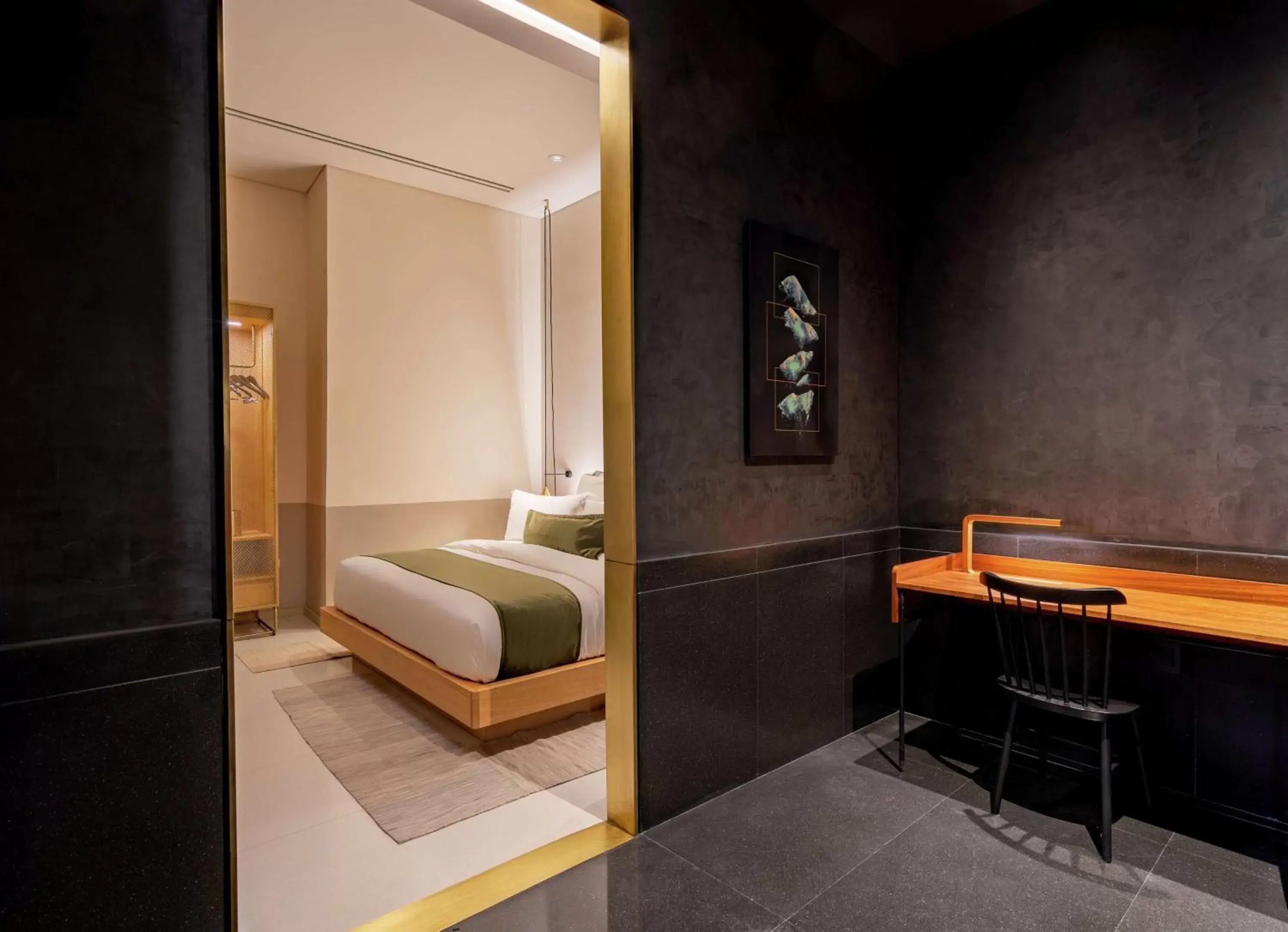 Bedroom, Bathroom in Umbral, Curio Collection By Hilton