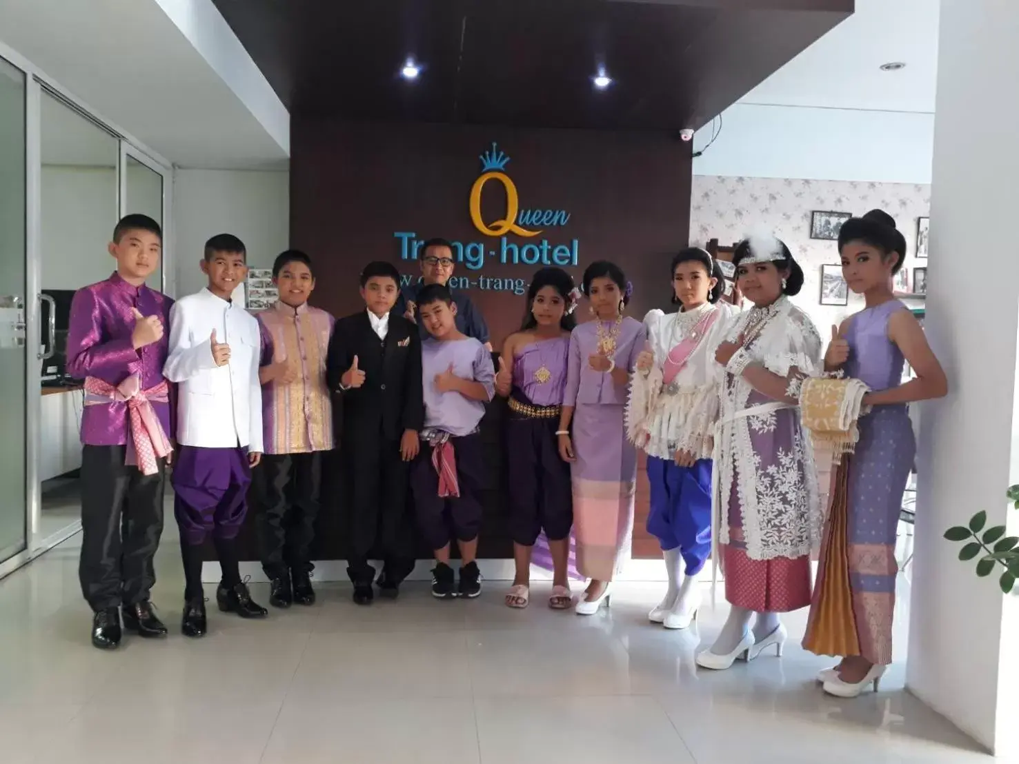 older children in S2S Queen Trang Hotel