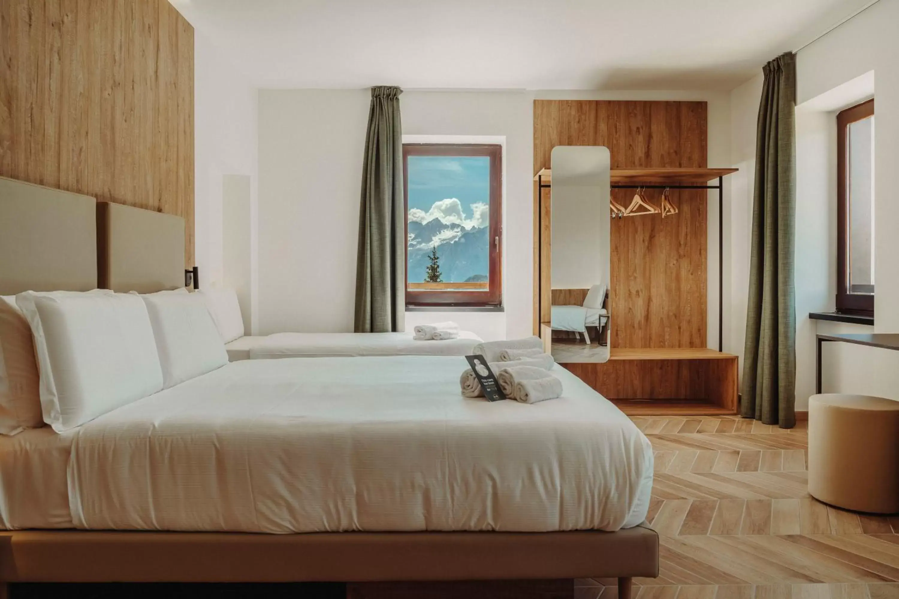 Bedroom, Bed in B&B Hotel Passo Tre Croci Cortina