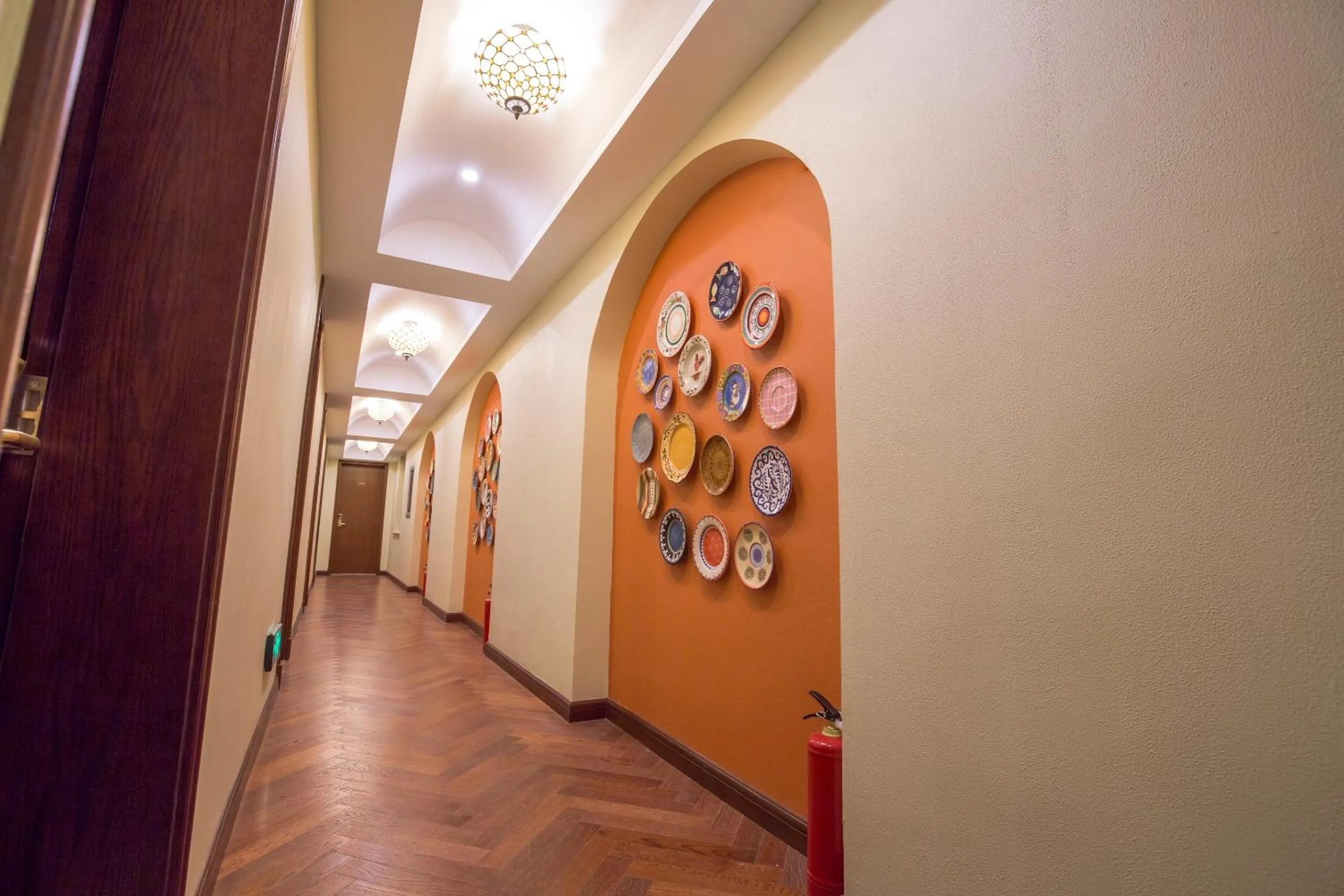 Decorative detail in Shanghai Former French Concession Garden Hotel