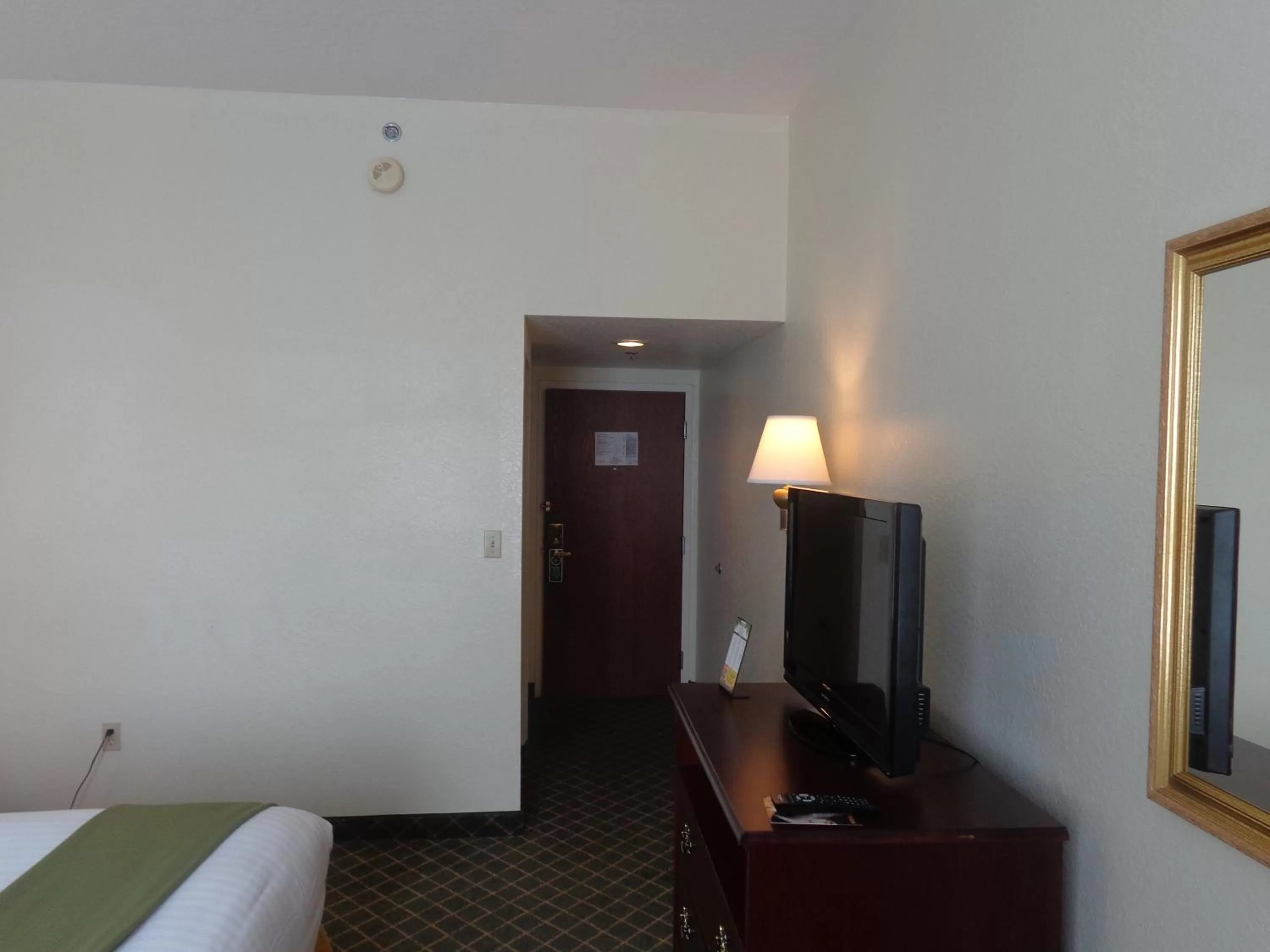 Decorative detail, Bed in Ruskin Inn Tampa-Sun City Center