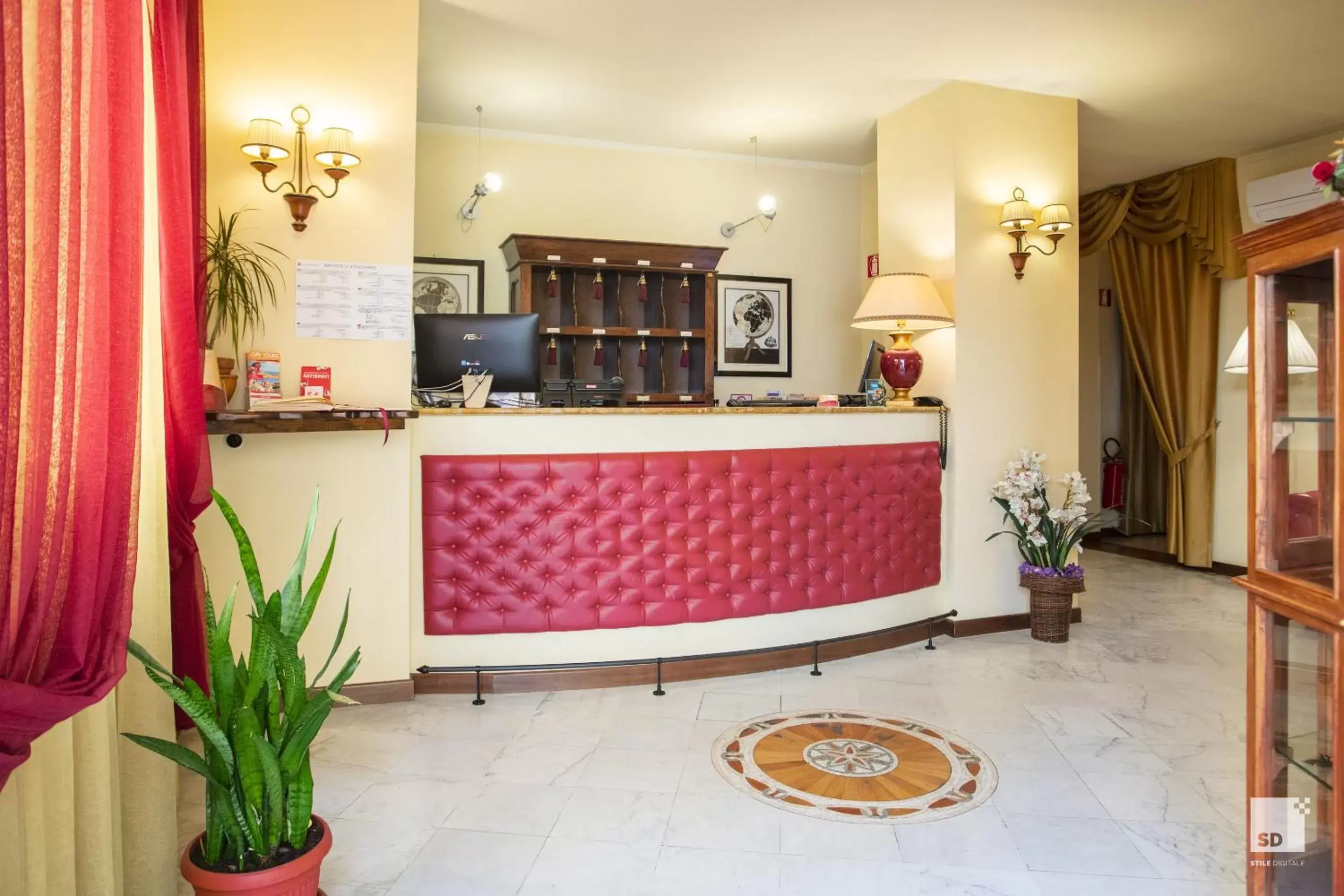 Lobby or reception in Hotel Alessandro Della Spina