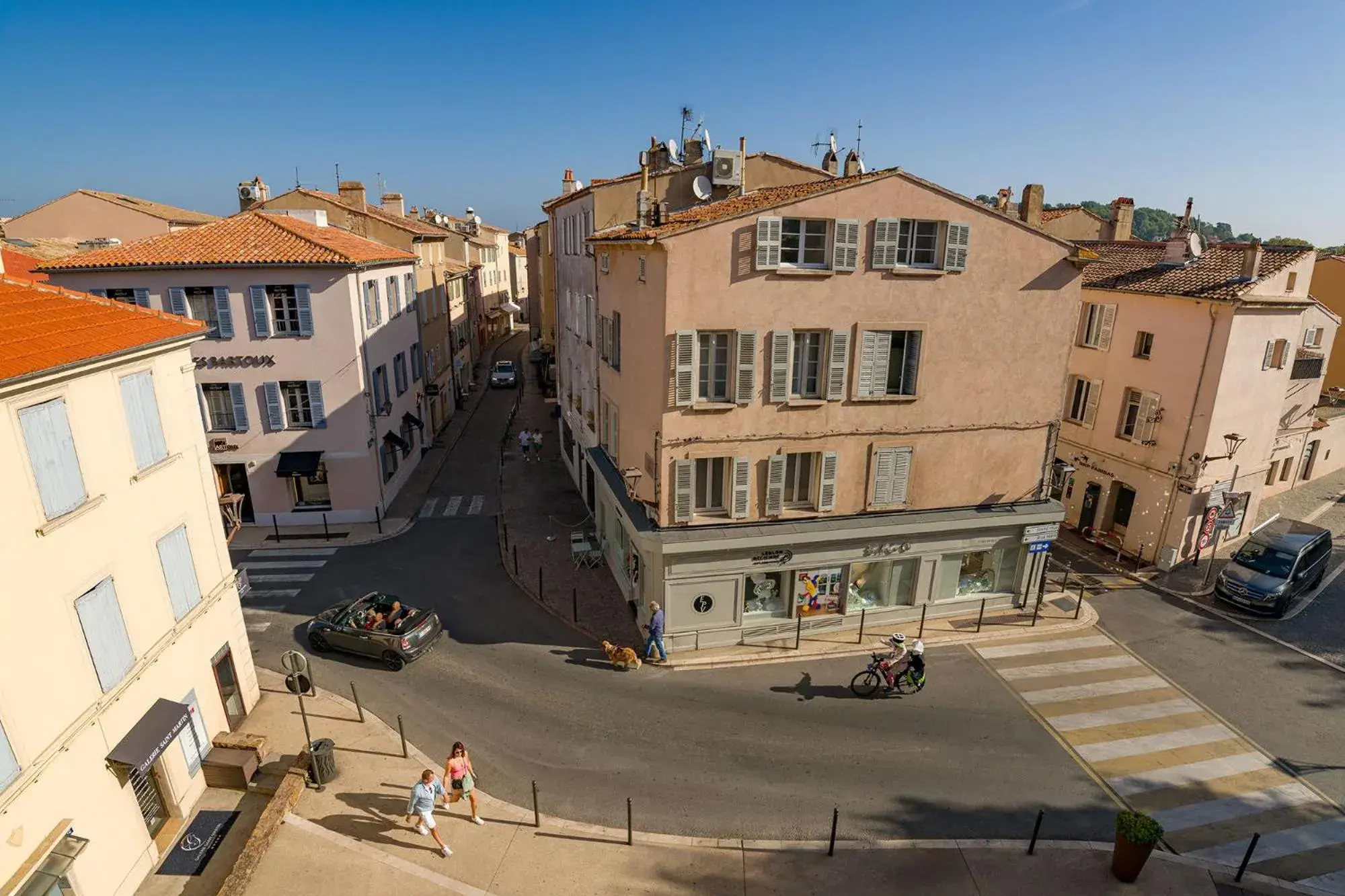 View (from property/room) in Hôtel de Paris Saint-Tropez