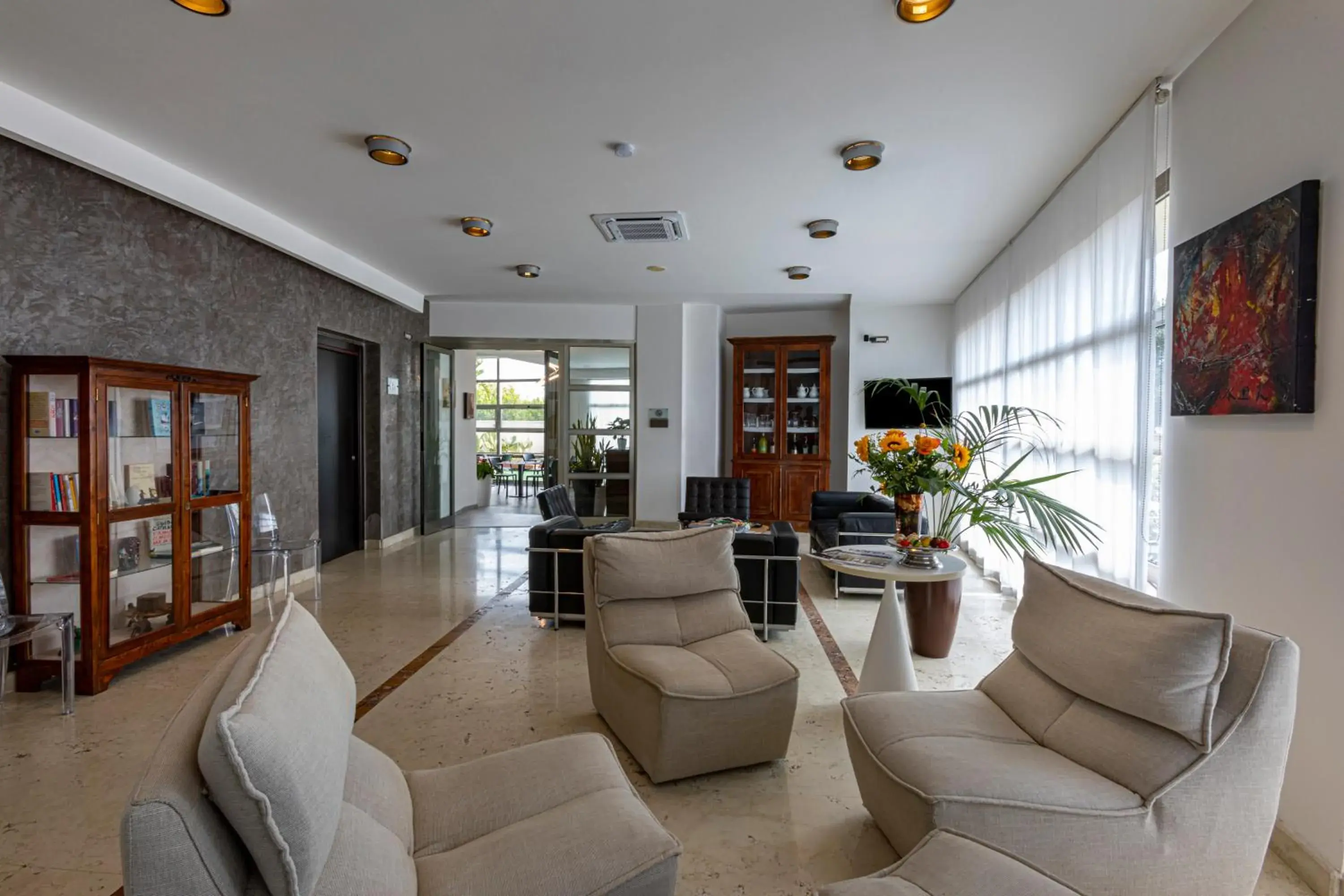 Lobby or reception, Seating Area in Albatros Hotel