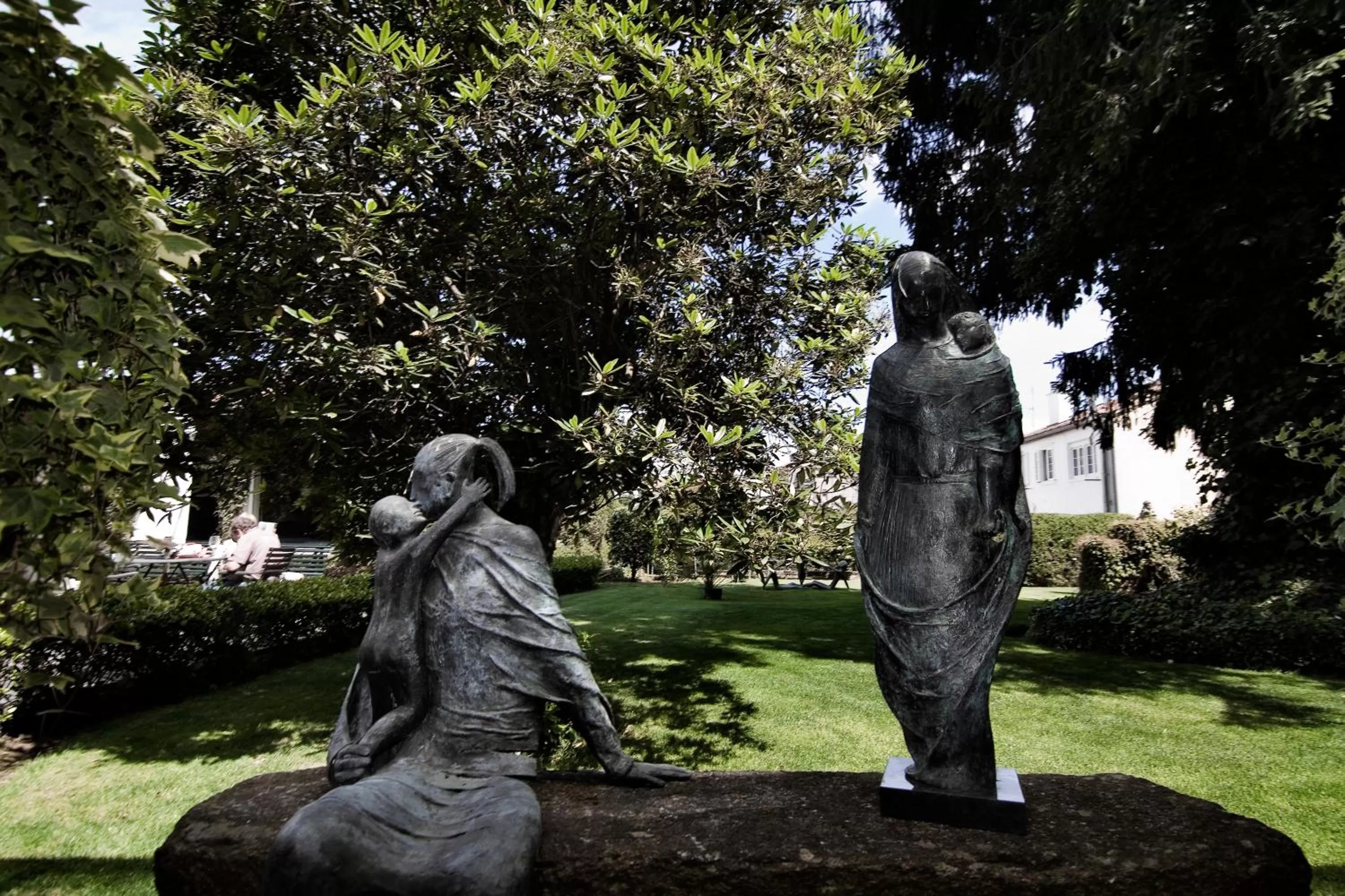 Garden in Hotel Virxe da Cerca by Pousadas de Compostela