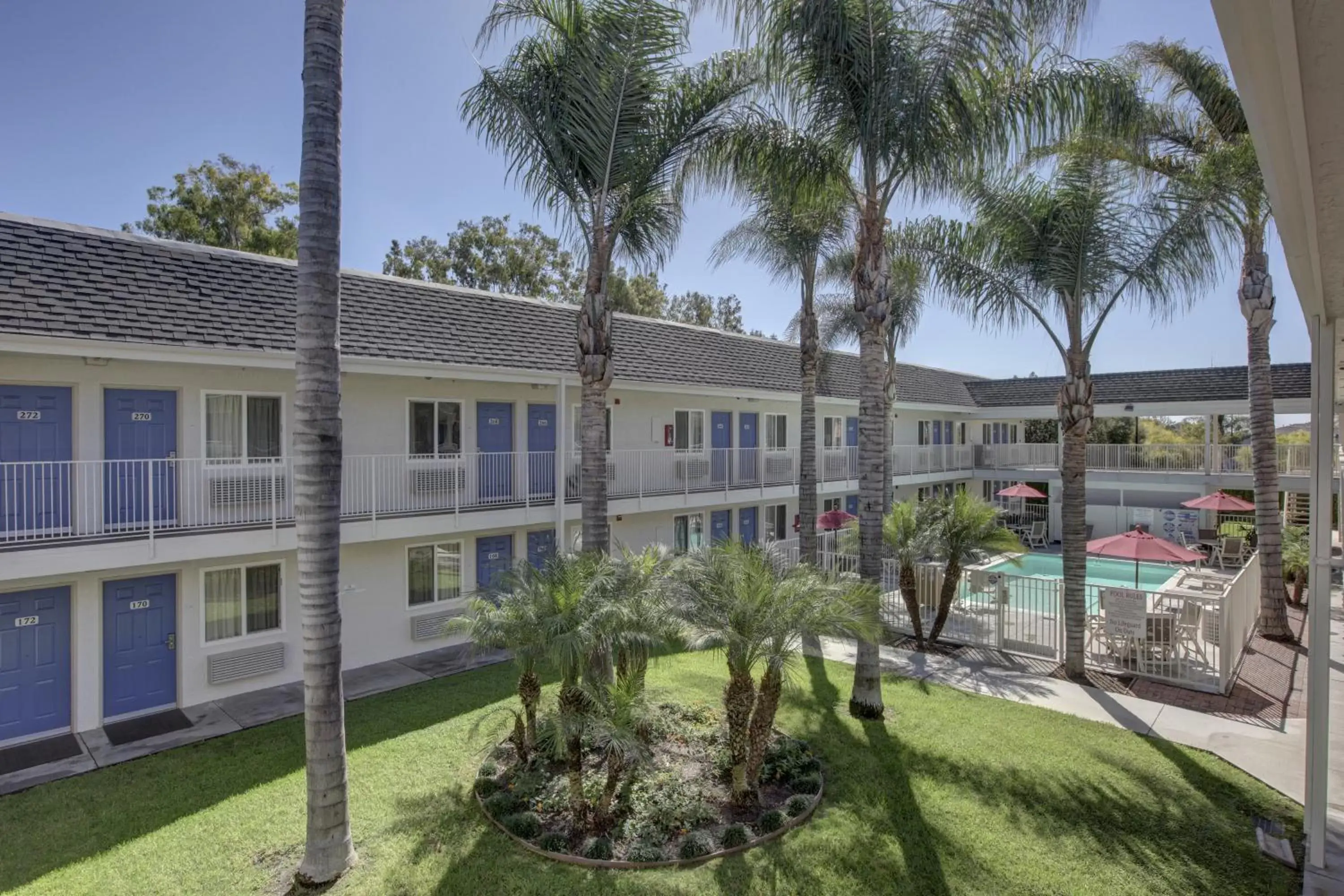 Facade/entrance, Property Building in Motel 6-Westminster, CA - North