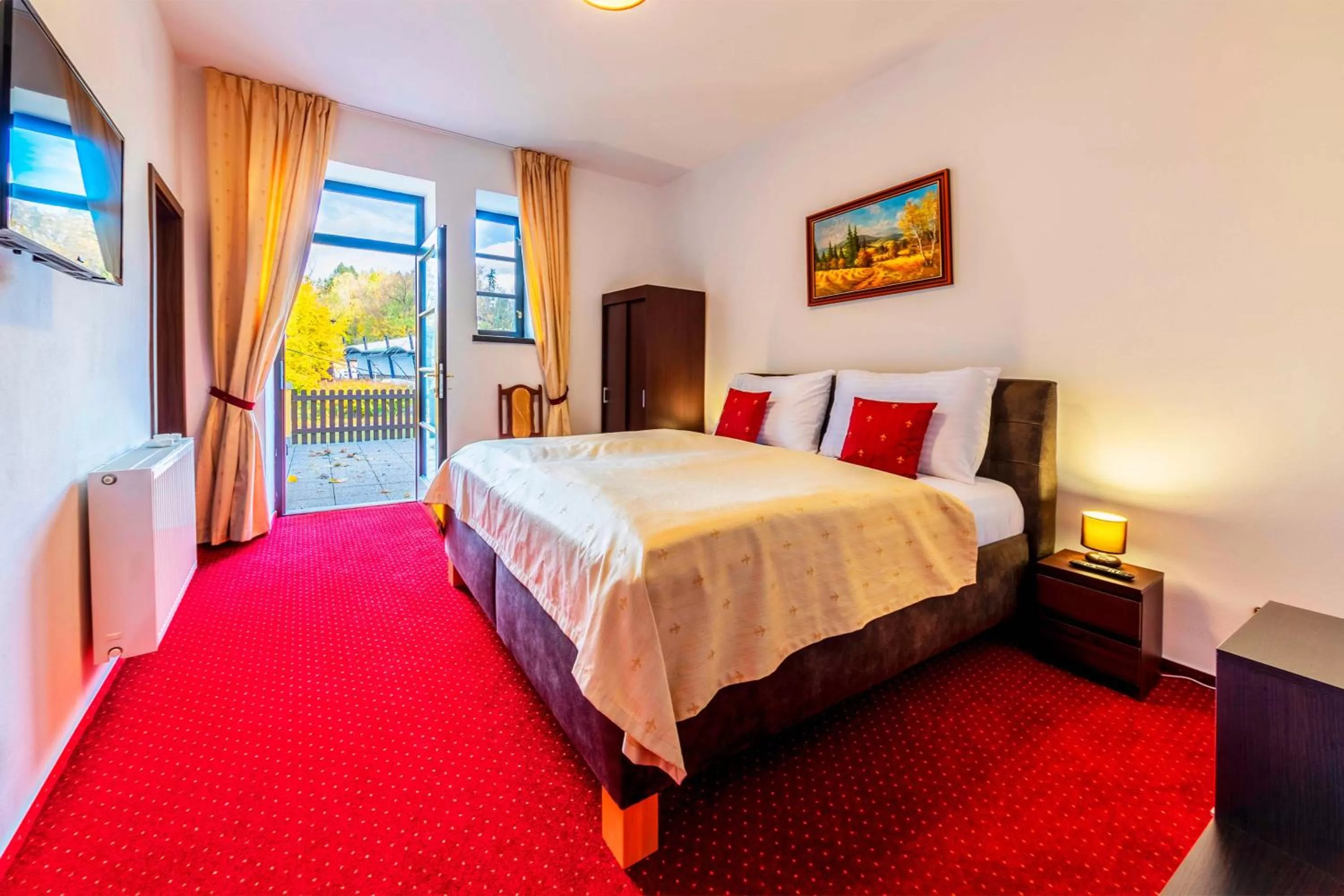 Bed in Vila Lovců králových