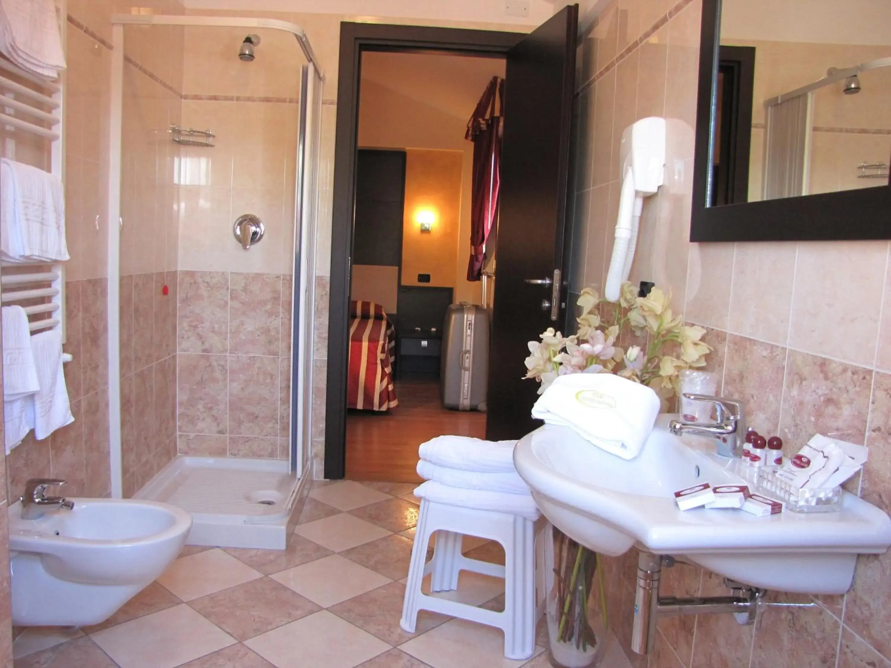 Bathroom in Hotel Iacone