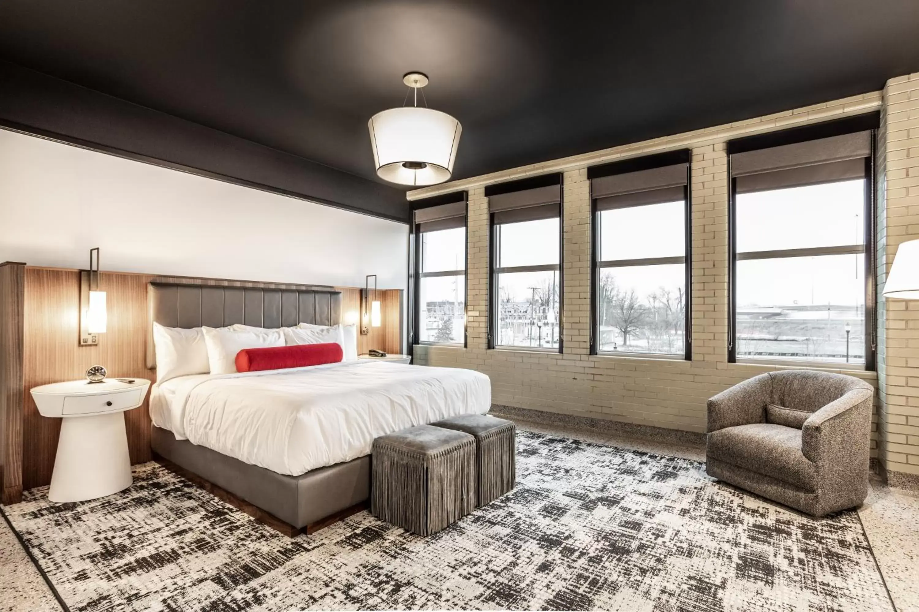 Bed in Bottleworks Hotel Bed in Bottleworks Hotel