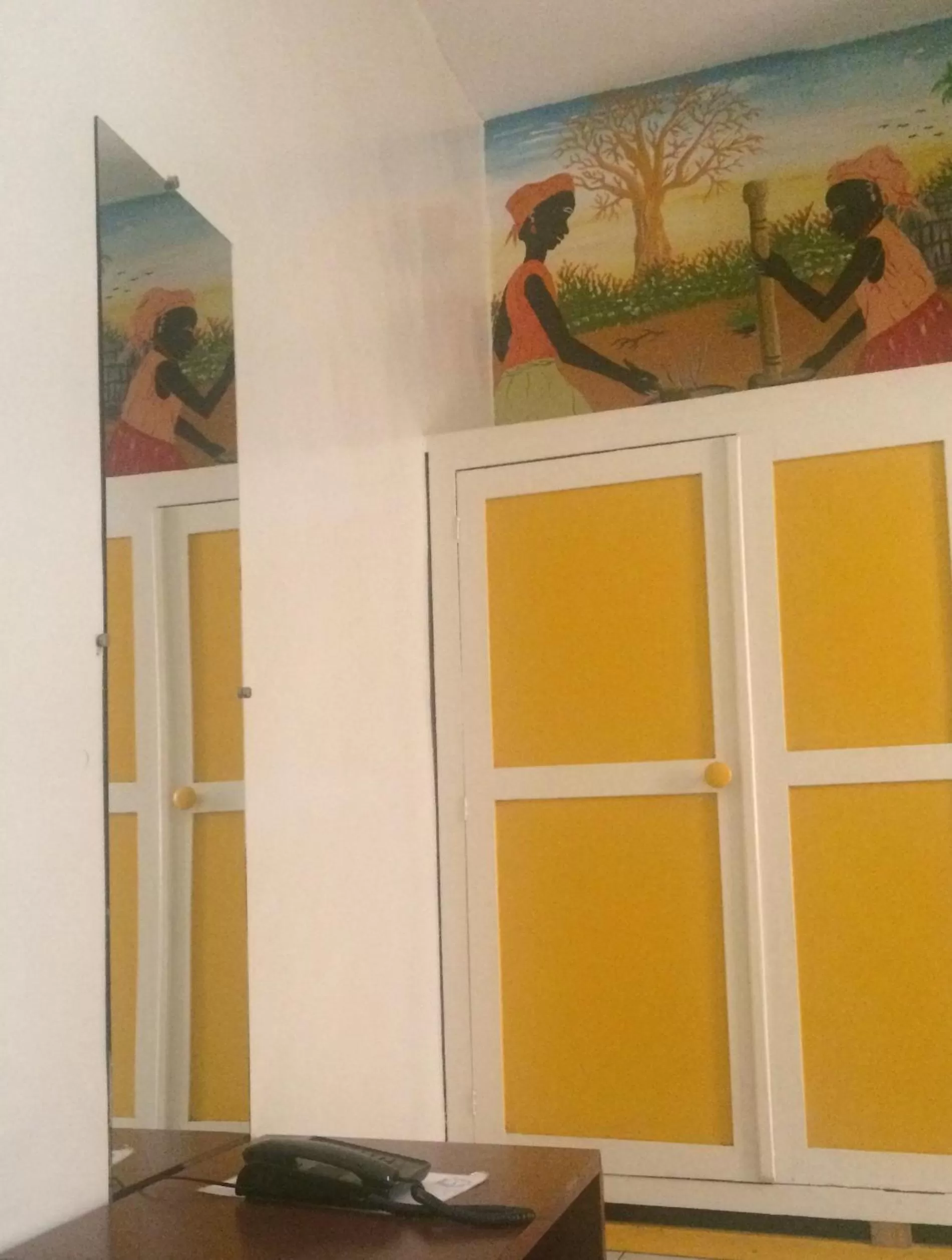 Decorative detail in Hôtel Saint-Louis Sun Dakar