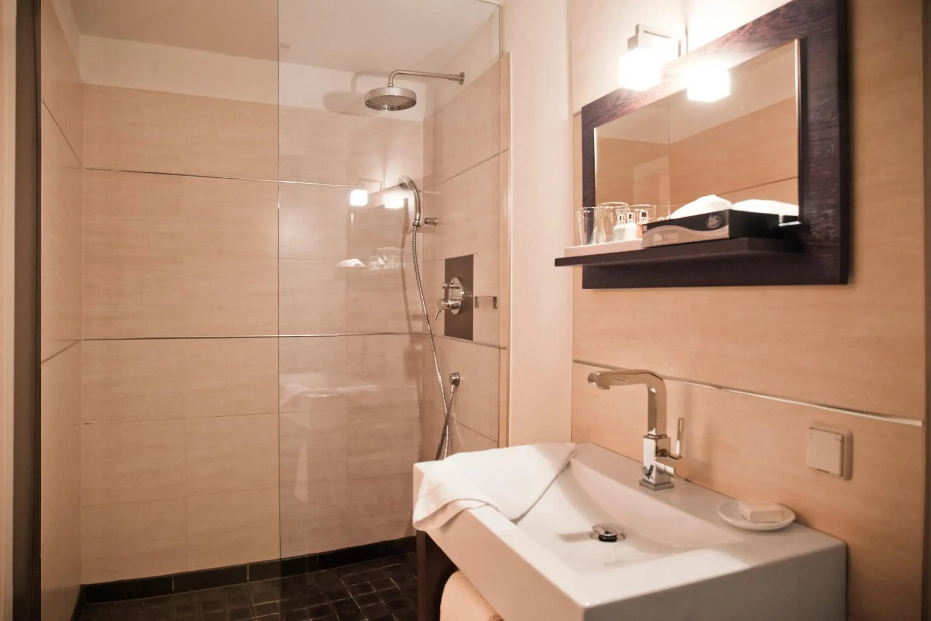 Shower, Bathroom in Adele Designhotel