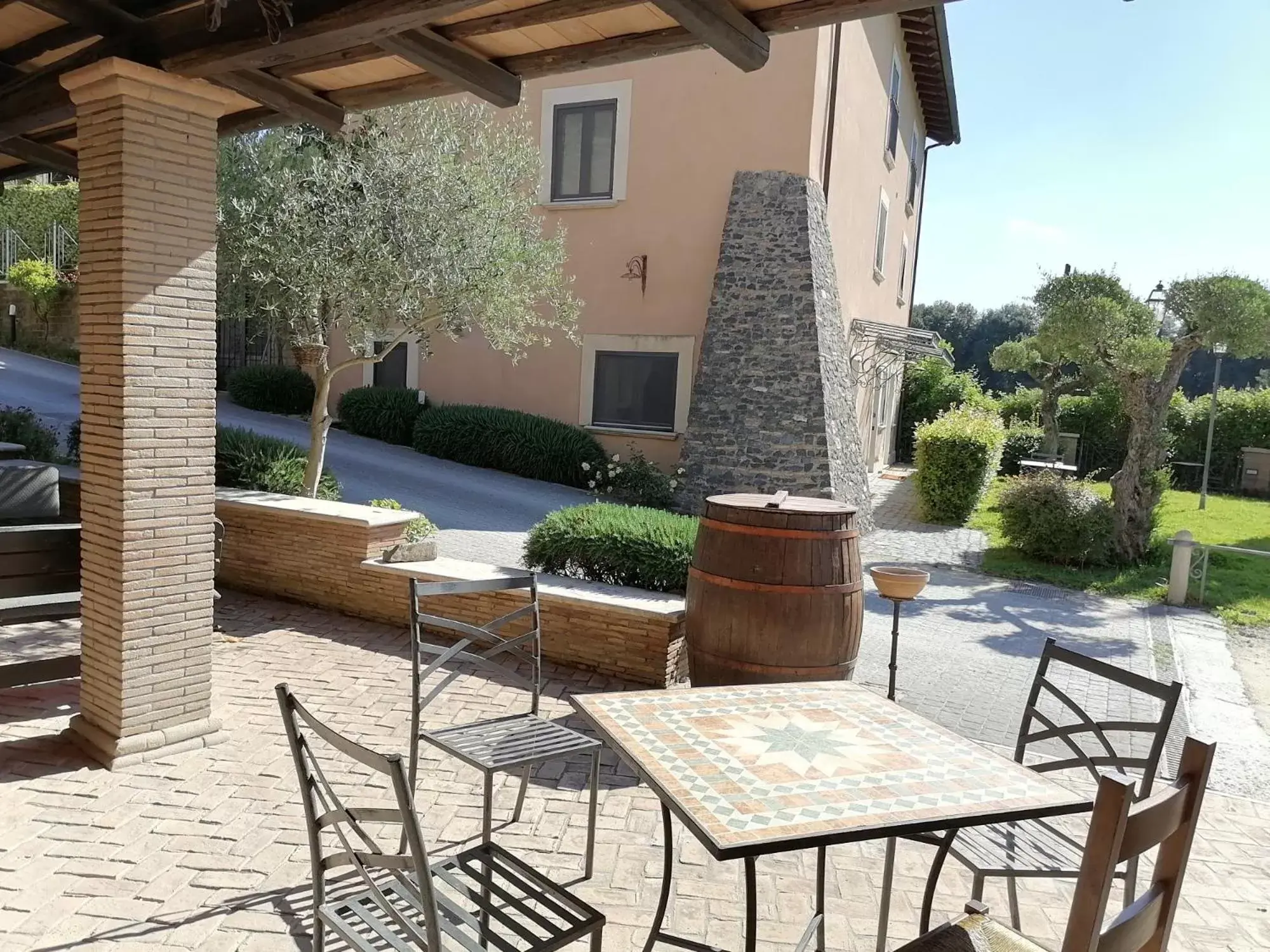 Property building in Relais Castrum Boccea Property building in Relais Castrum Boccea