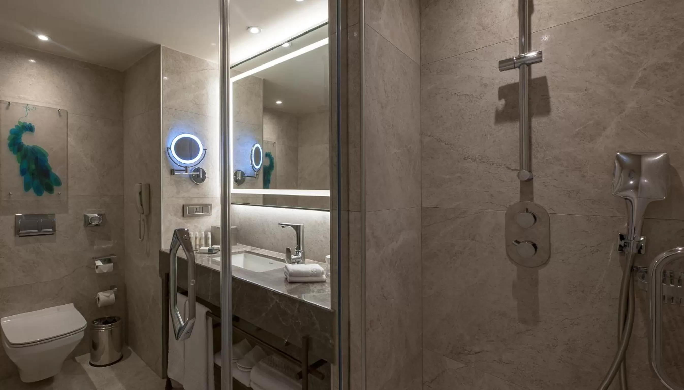 Shower in DoubleTree by Hilton Istanbul - Sirkeci