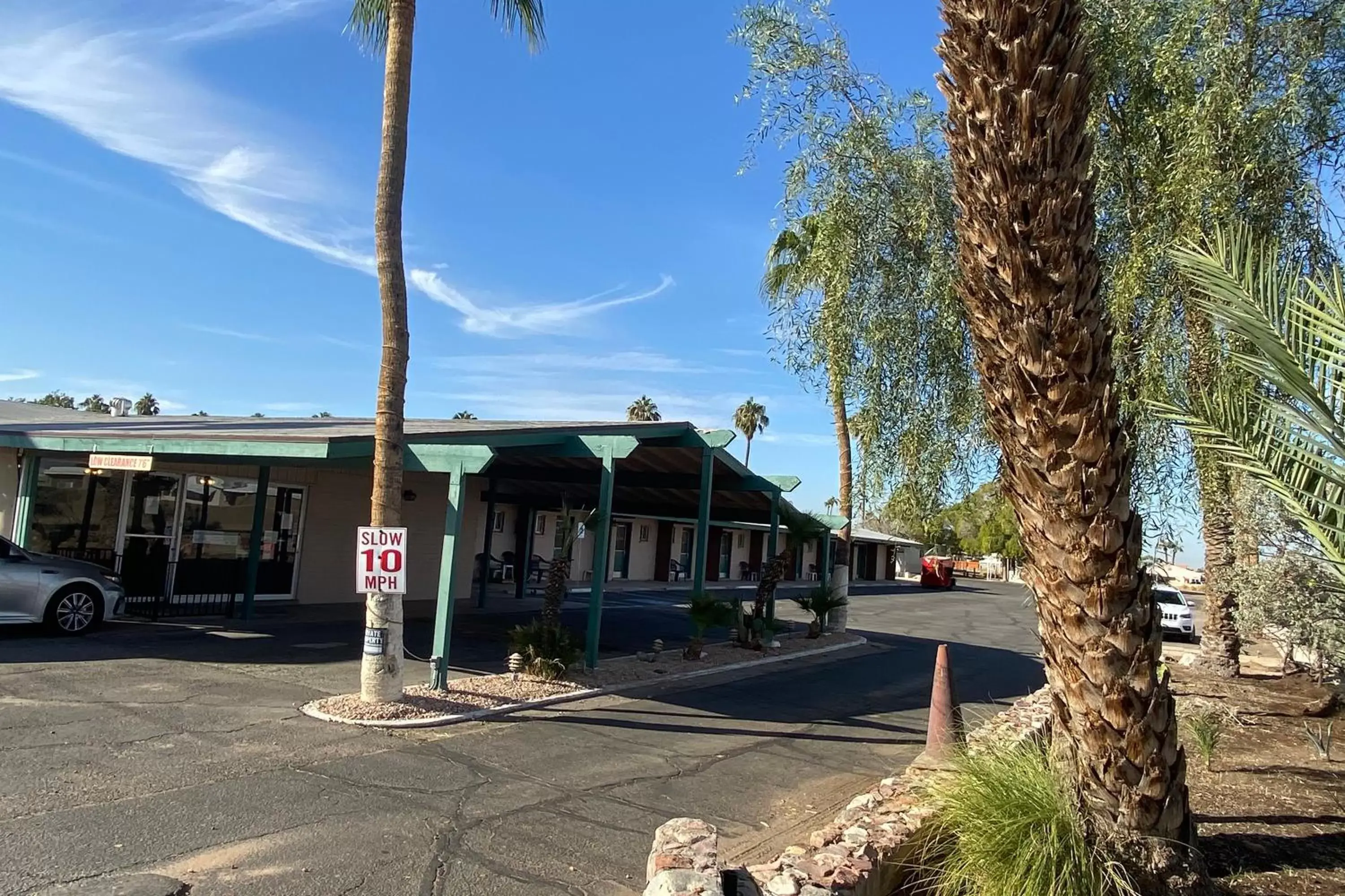 Facade/entrance, Property Building in OYO Hotel Yuma AZ Desert Grove