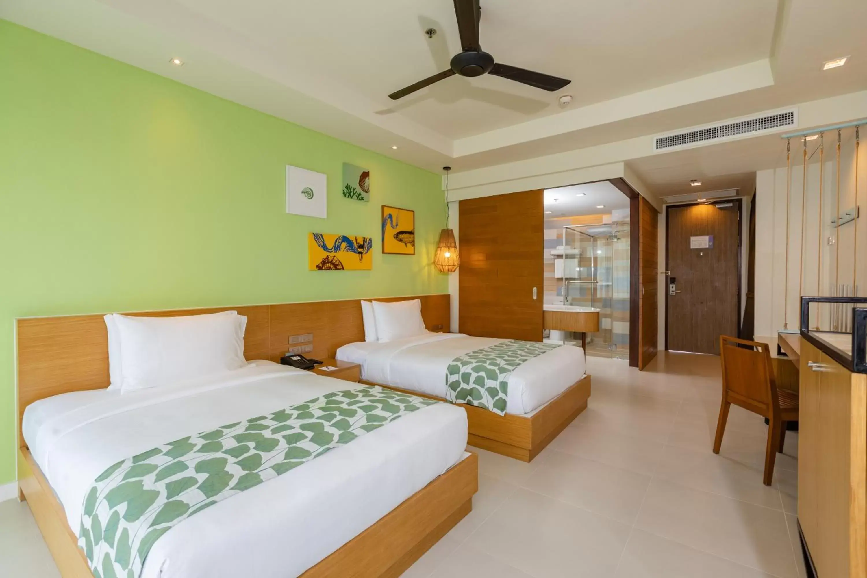 Bed in Holiday Ao Nang Beach Resort, Krabi - SHA Extra Plus