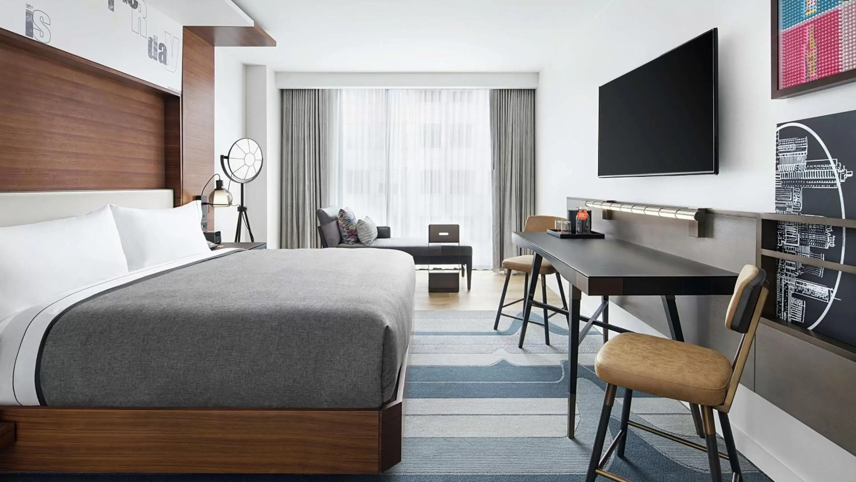 Bedroom, Bed in Canopy By Hilton Atlanta Midtown Bedroom, Bed in Canopy By Hilton Atlanta Midtown