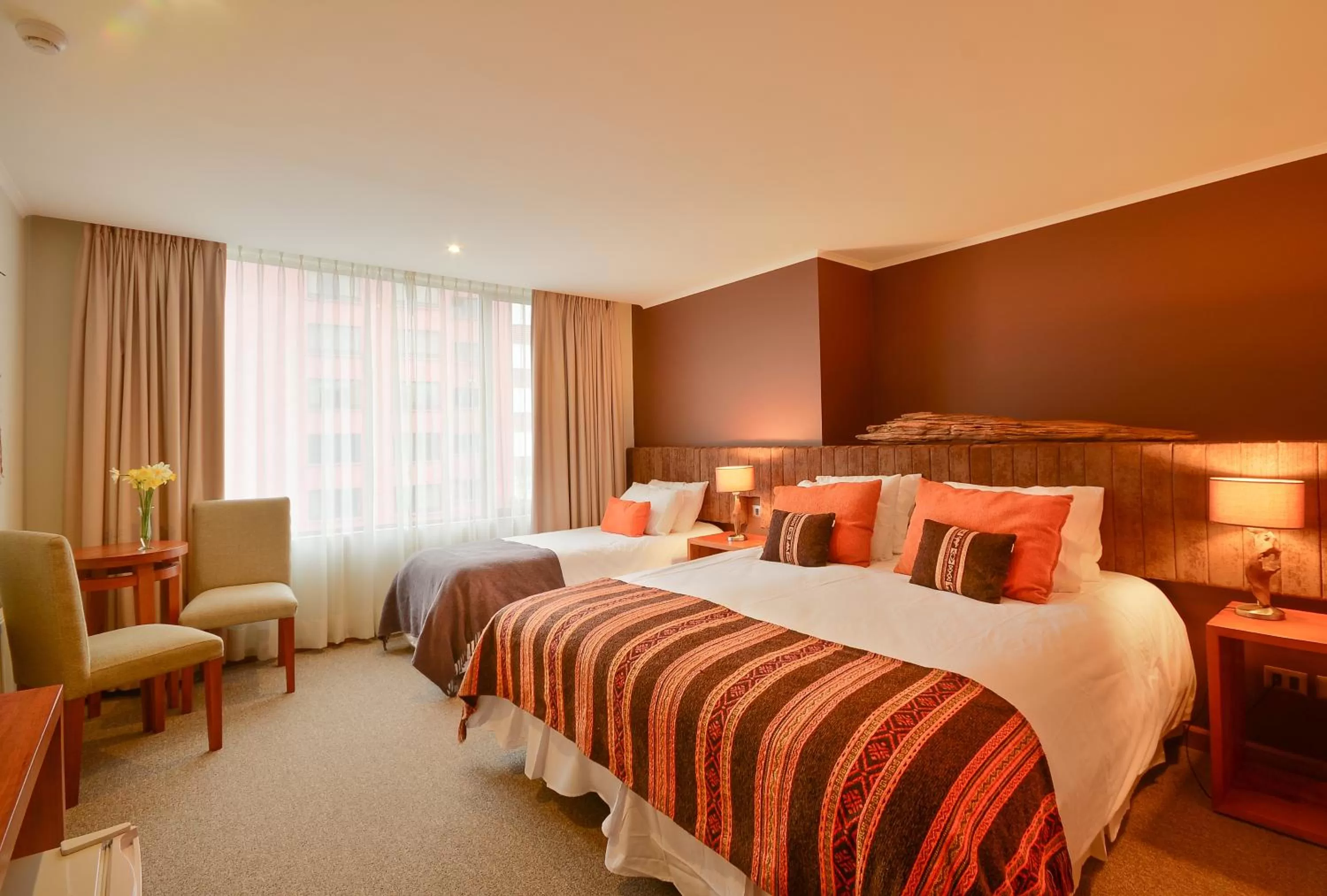 Bed in Hotel Terraza Suite