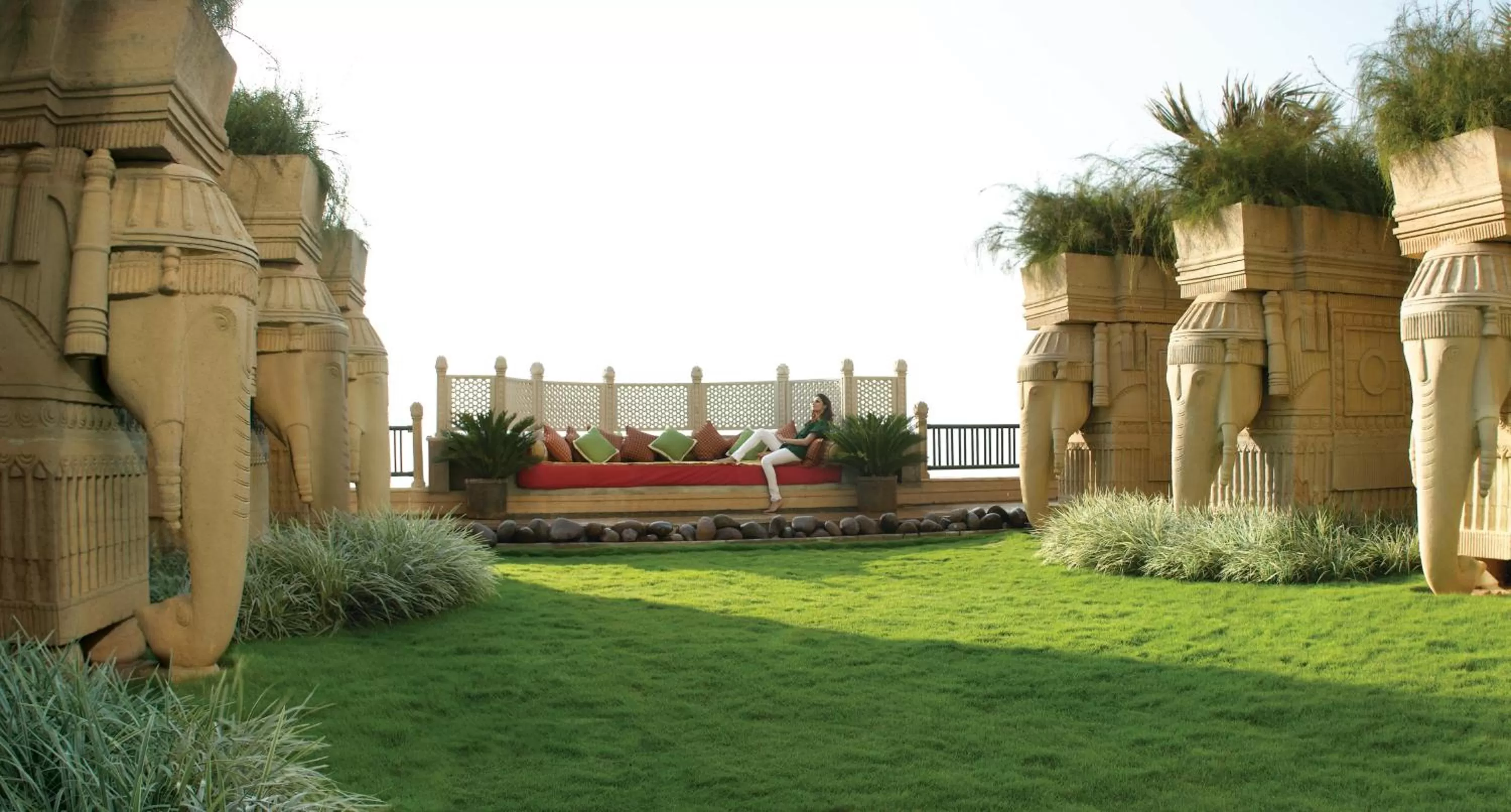 Garden in Hyderabad Marriott Hotel & Convention Centre