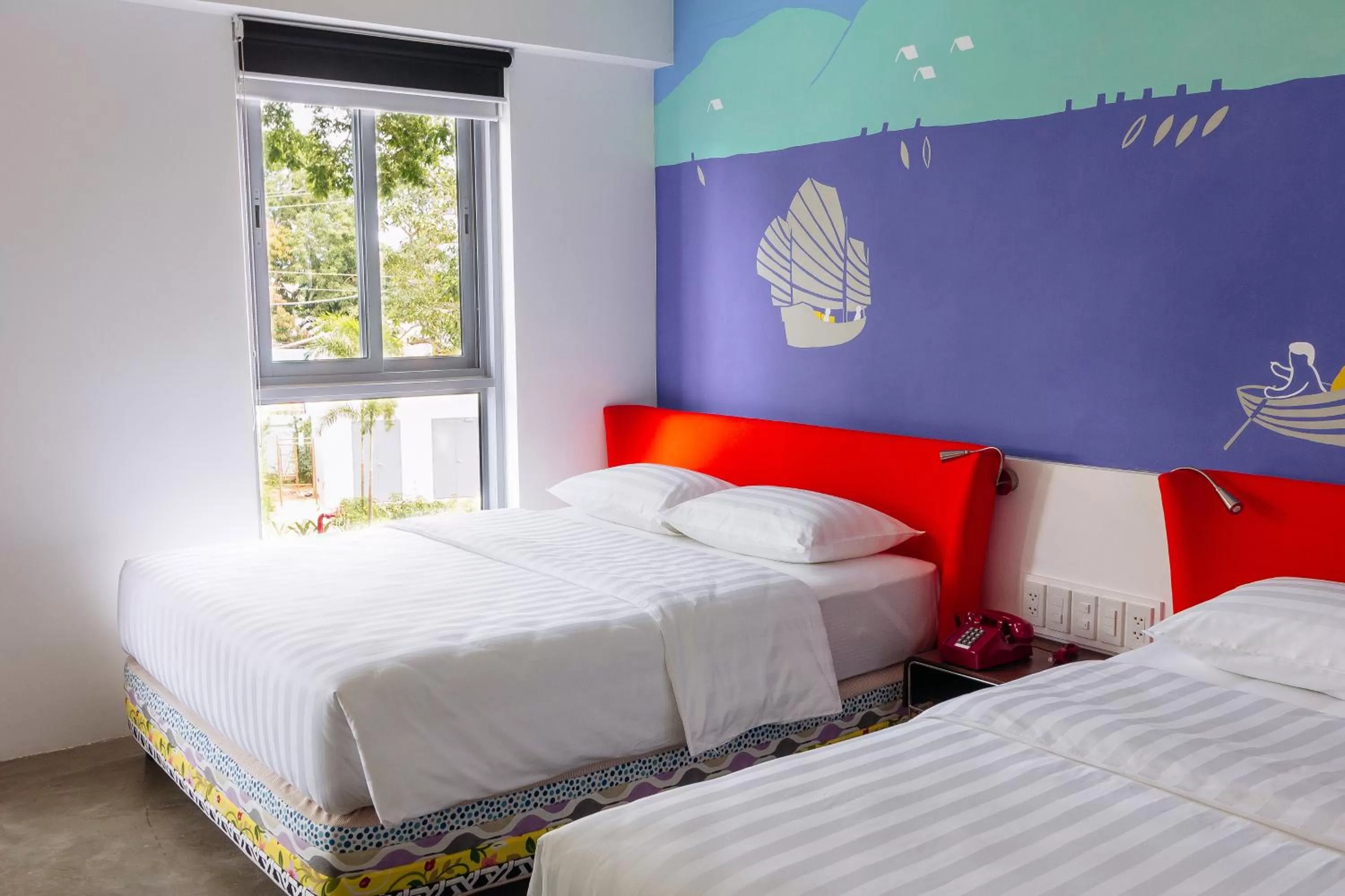 Bedroom, Bed in Canvas Boutique Hotel