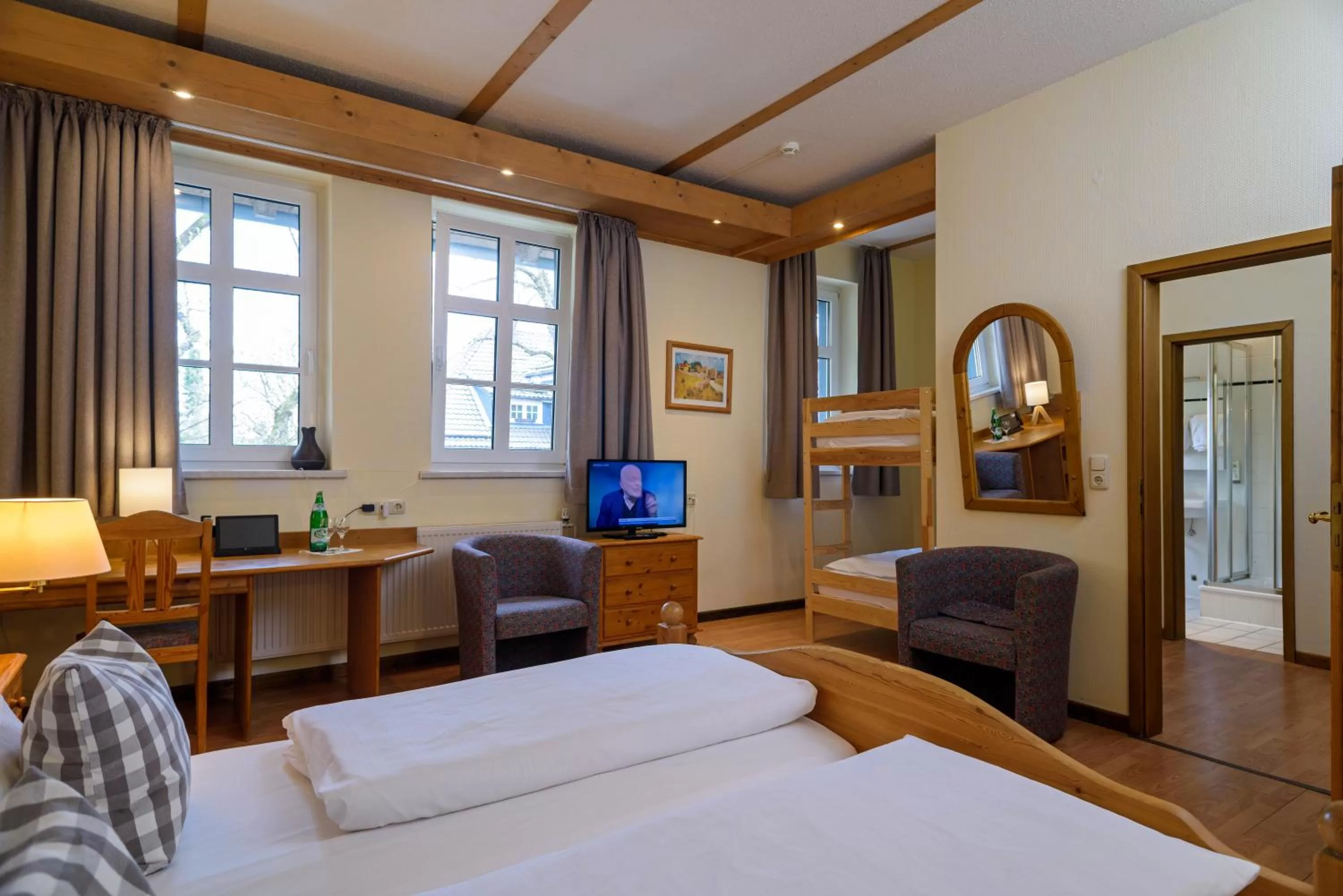 Photo of the whole room, Bed in Hotel Zum Harzer