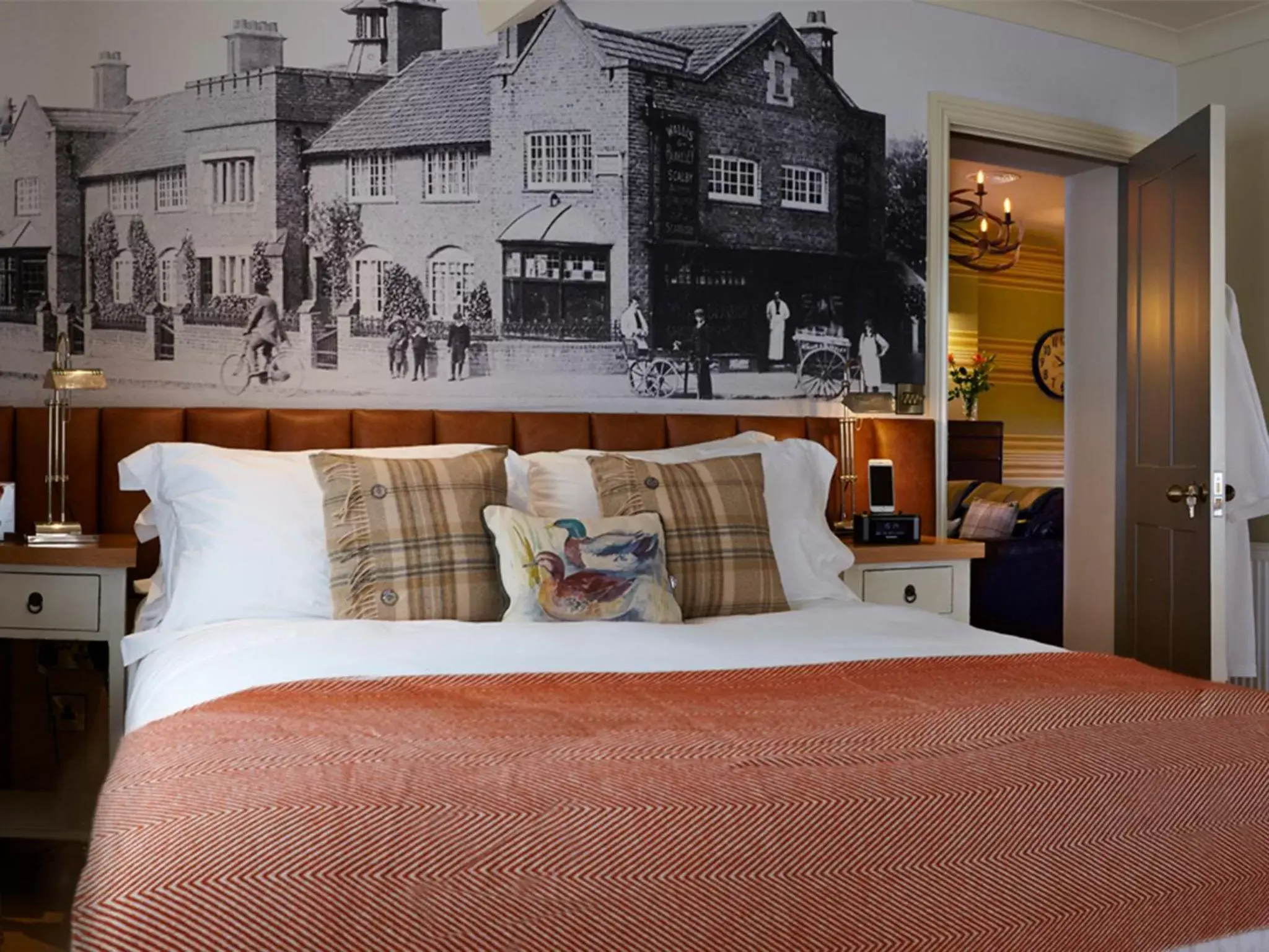 Bed in The Plough, Scalby