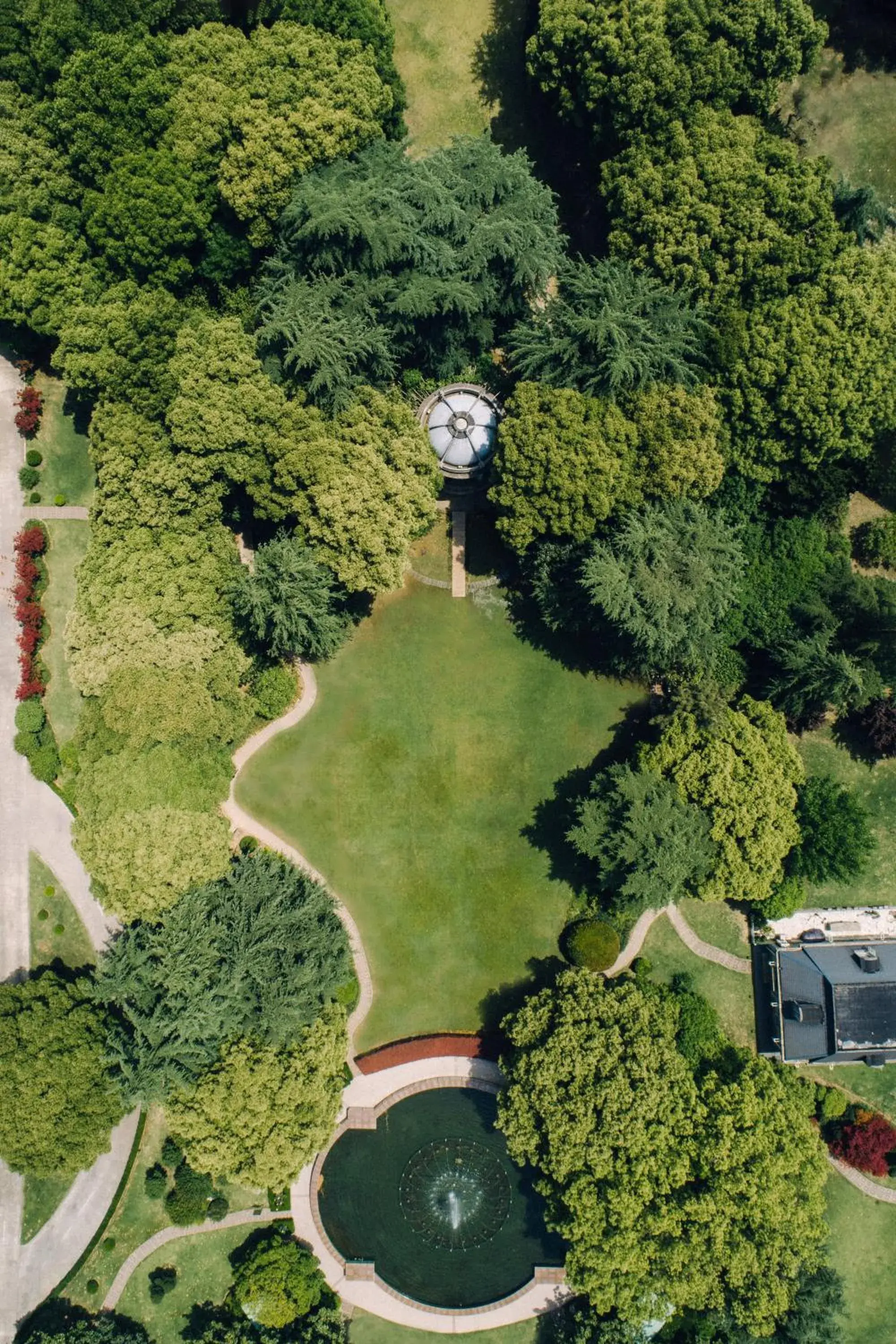 Garden view, Bird's-eye View in Okura Garden Hotel