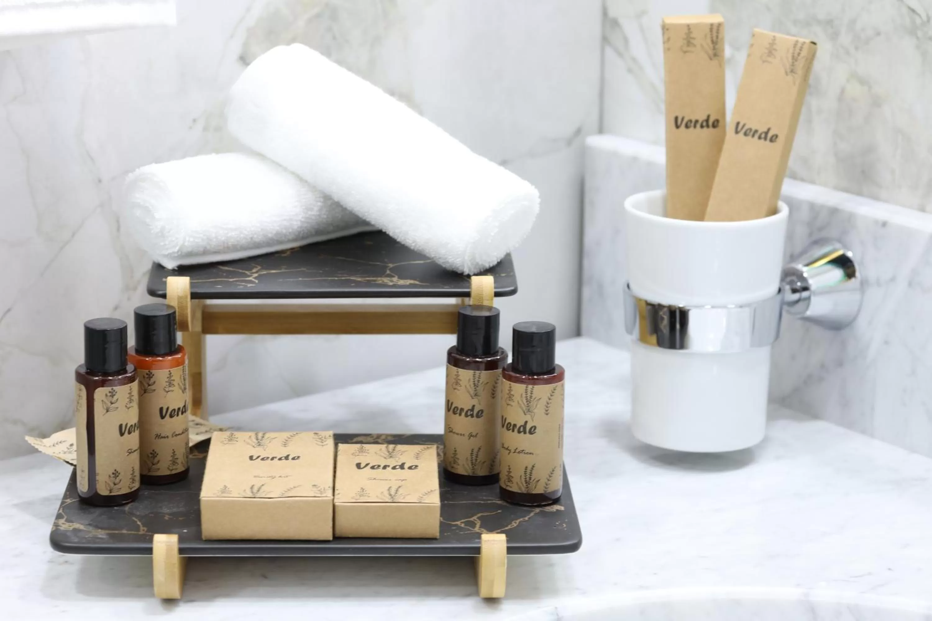 Bathroom in Marjan Plaza Hotel