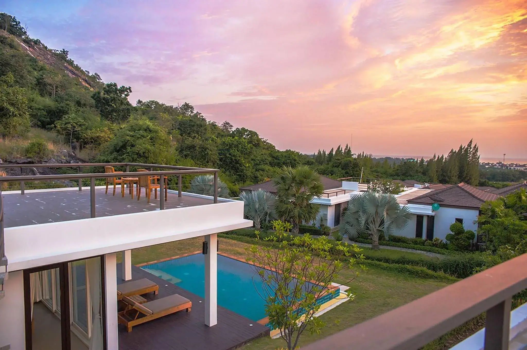 Balcony/Terrace in THE SPIRIT RESORT HUA HIN (SHA Extra Plus)