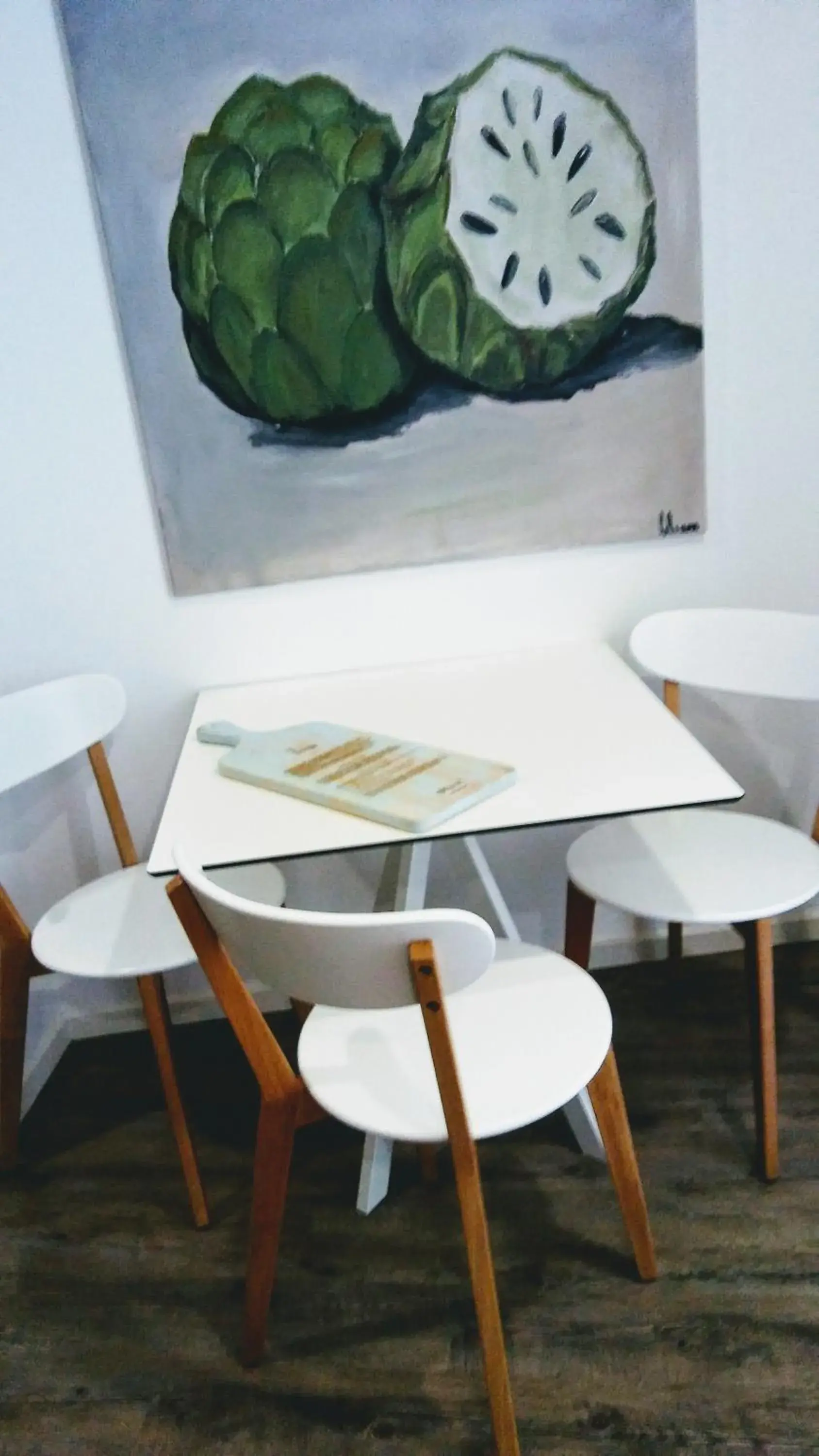 Decorative detail, Dining Area in The Marketplace Apartments by Storytellers