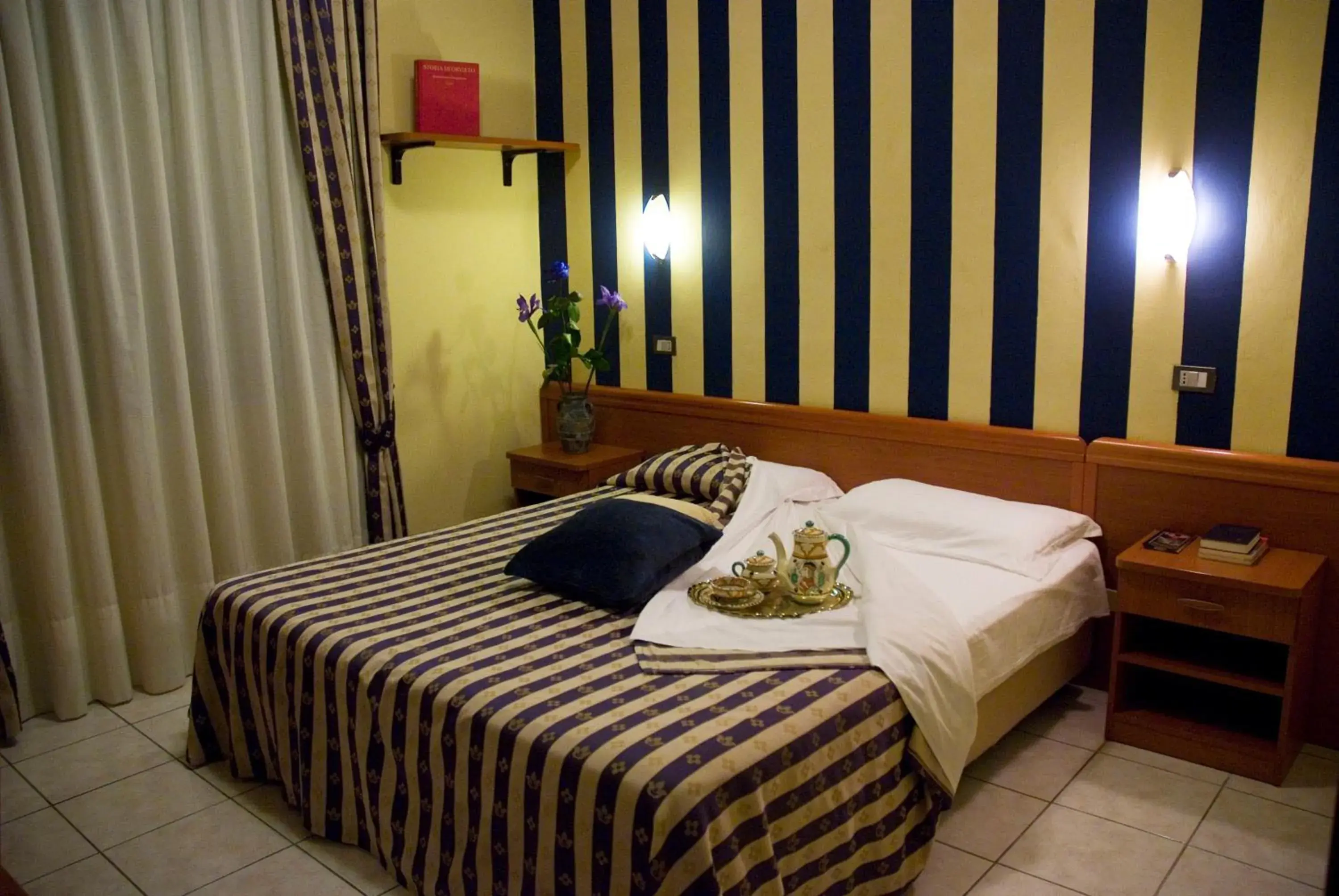 Bedroom, Bed in Hotel Ristorante Umbria