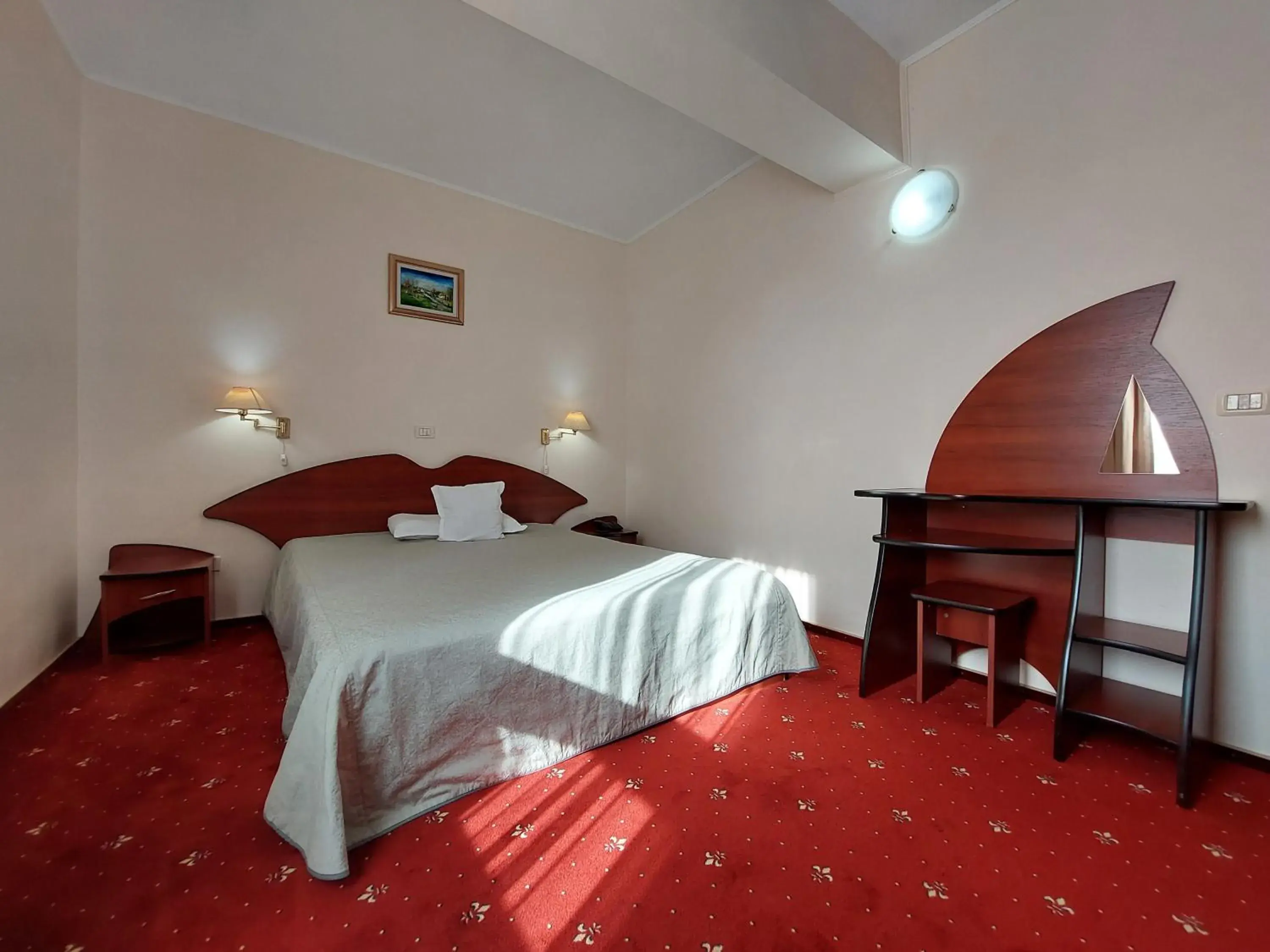 Bed in Hotel Egreta