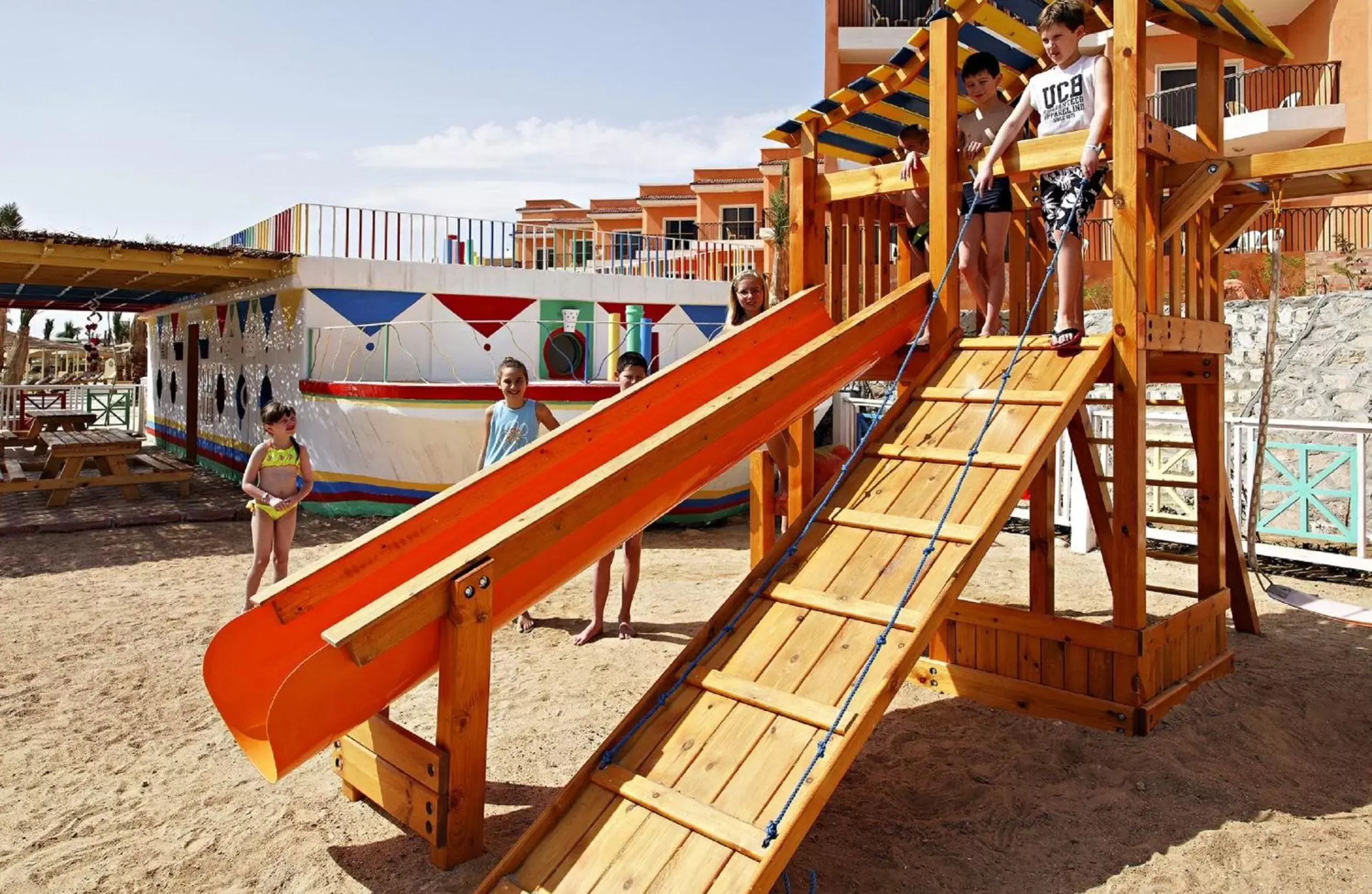 Kids's club, Children's Play Area in The Three Corners Sunny Beach Resort