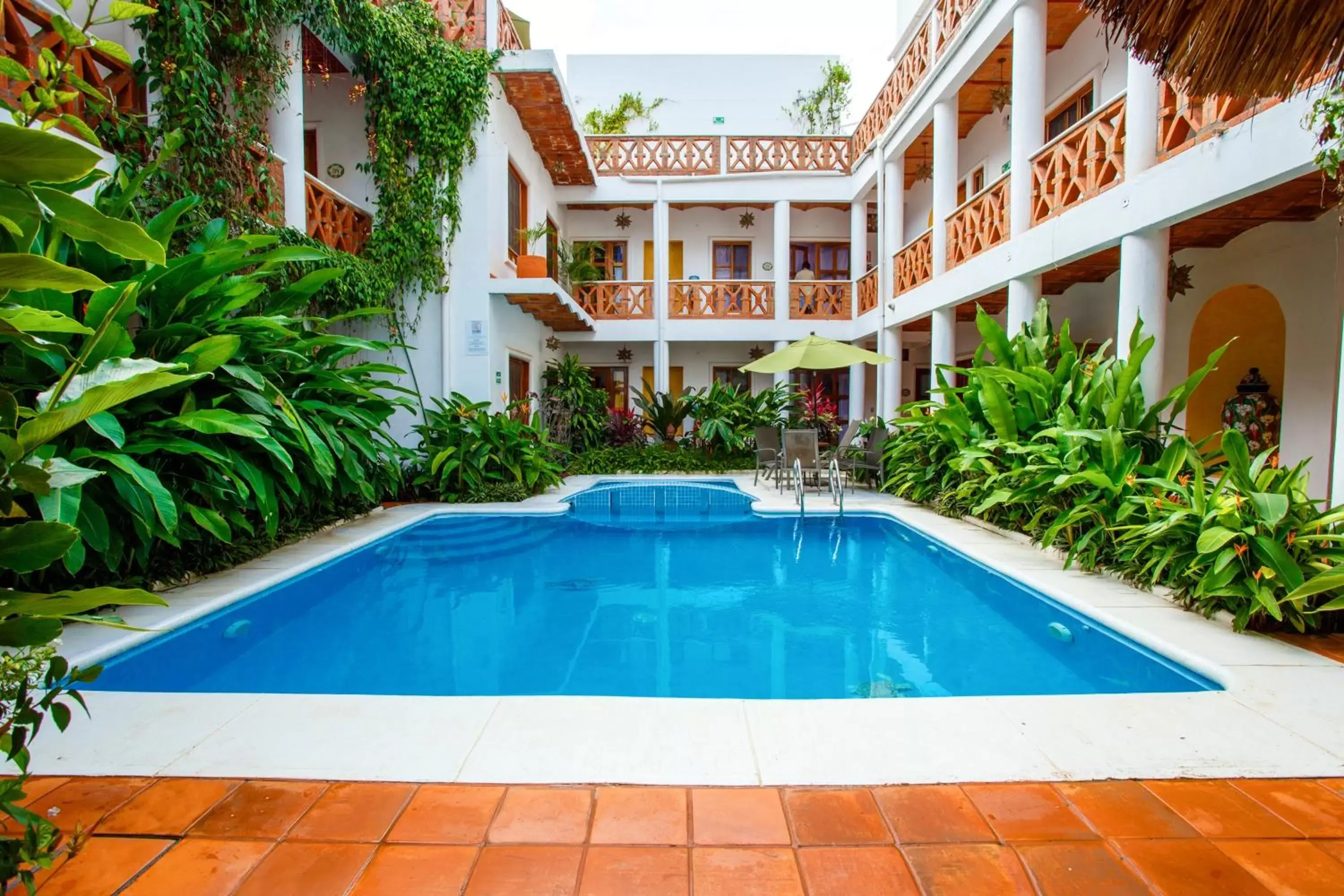 Swimming Pool in Hotelito Los Sueños