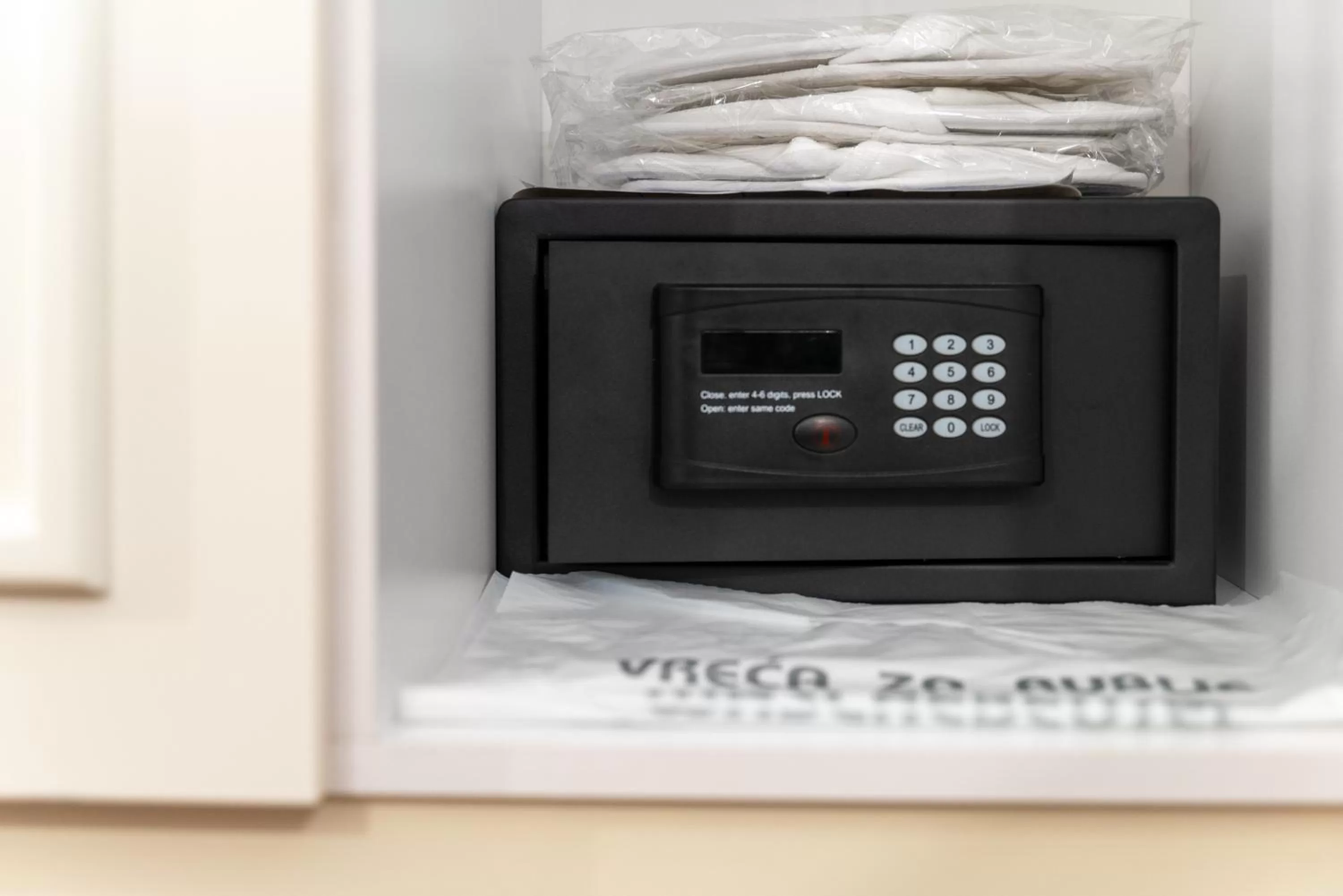 safe in Ornament Hotel